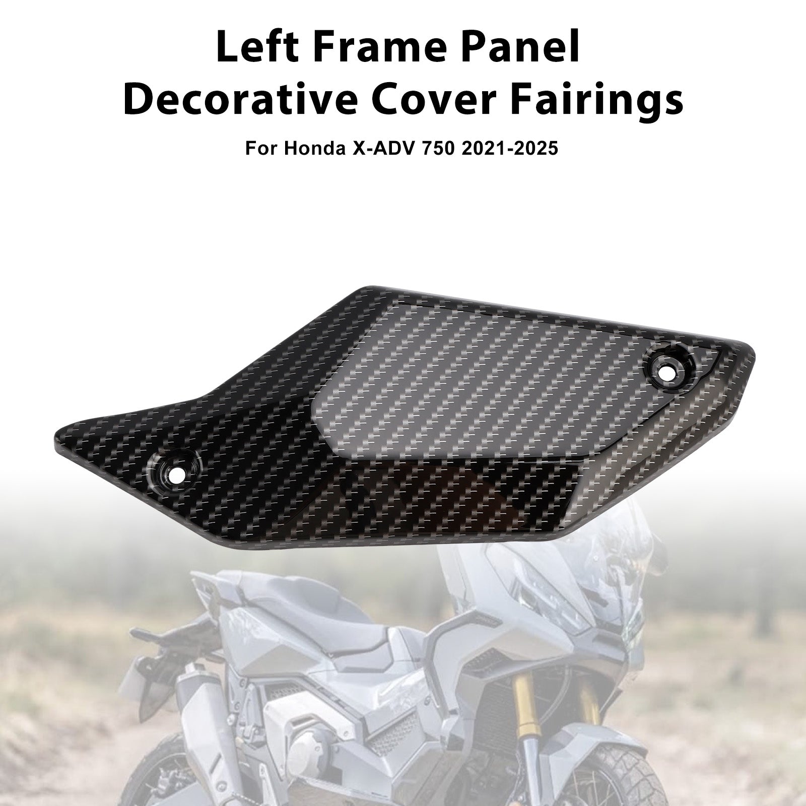 Carenatura decorativa per il pannello telaio sinistro della Honda X-ADV 750 (2021-2025)