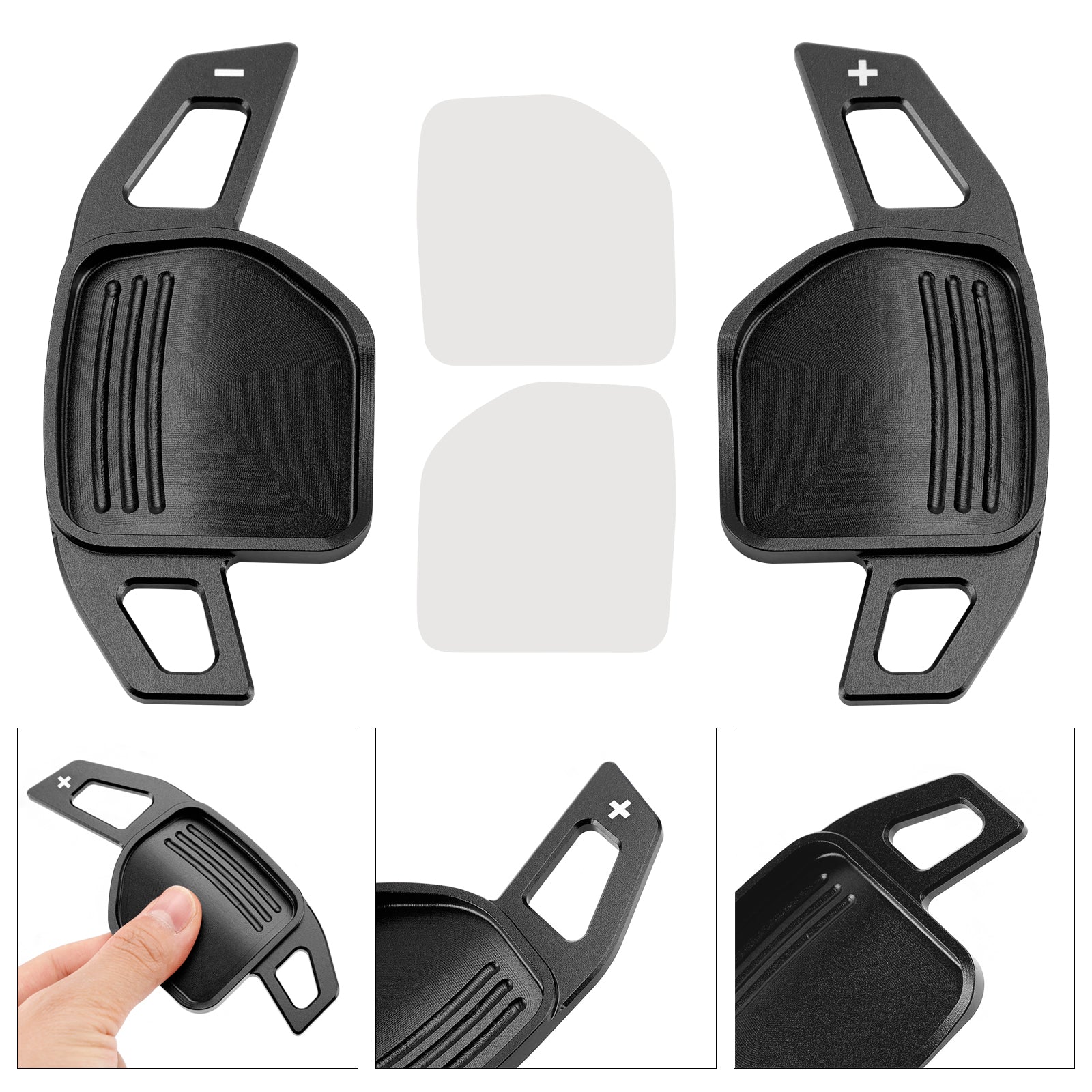Palettes de changement de vitesse au volant pour Audi A3 A4 A5 A6 TT Q5 08-14 en aluminium