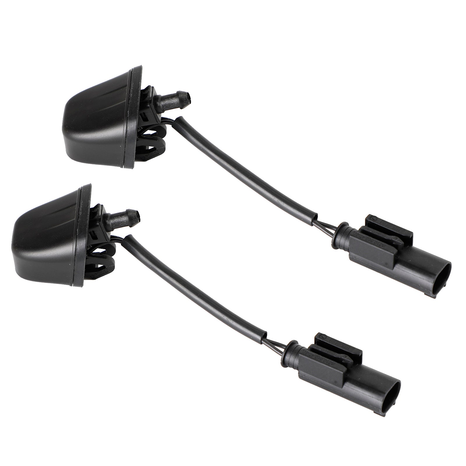 2x verwarmde ruitenwissersproeiers voor BMW E90 E91 E92 61667131299