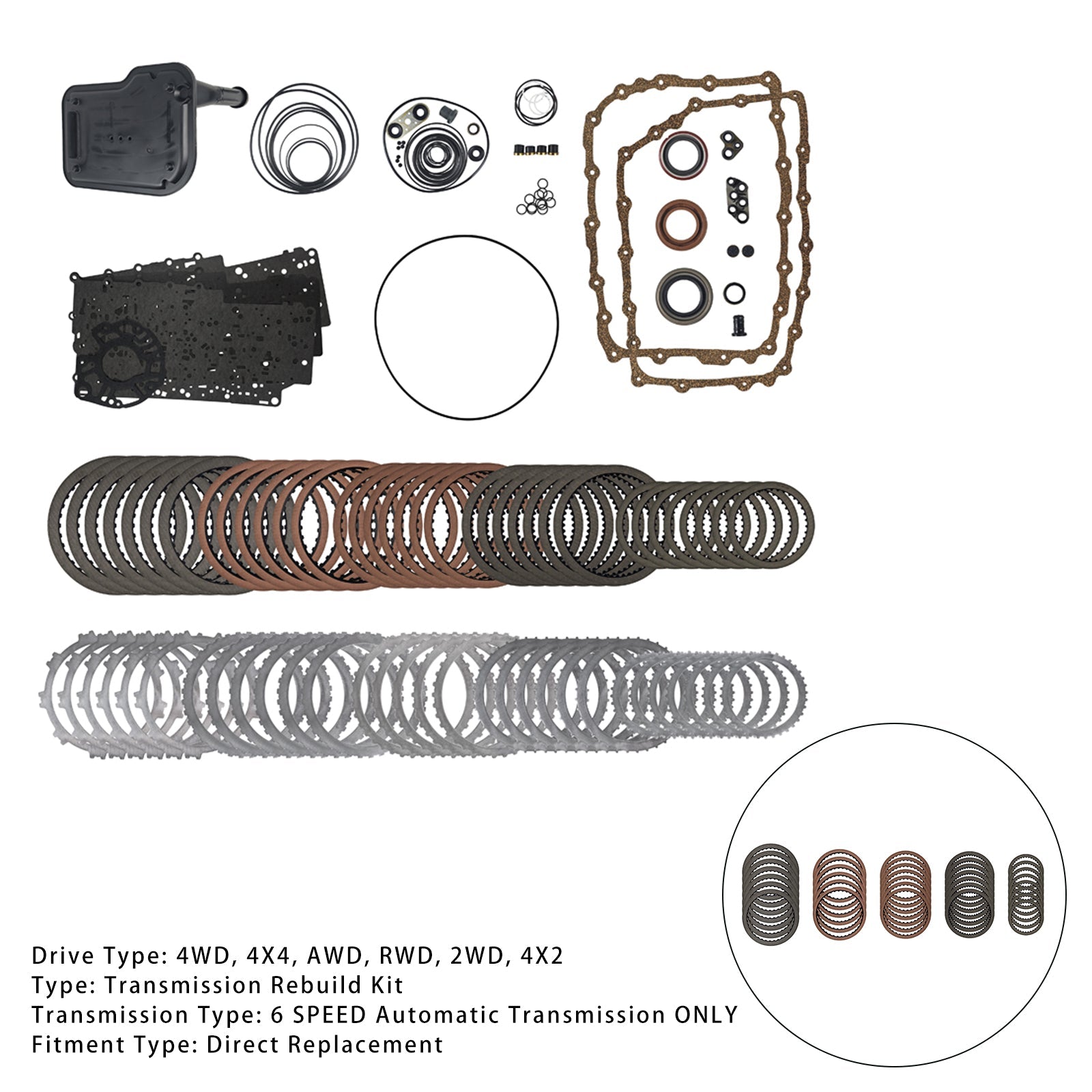 Rénovation du maître-cylindre de transmission pour GMC SIERRA 3500HD 6 vitesses R/4WD V8 6,0 L 6,6 L 6L90E 6L80 6L80E 2007-2022