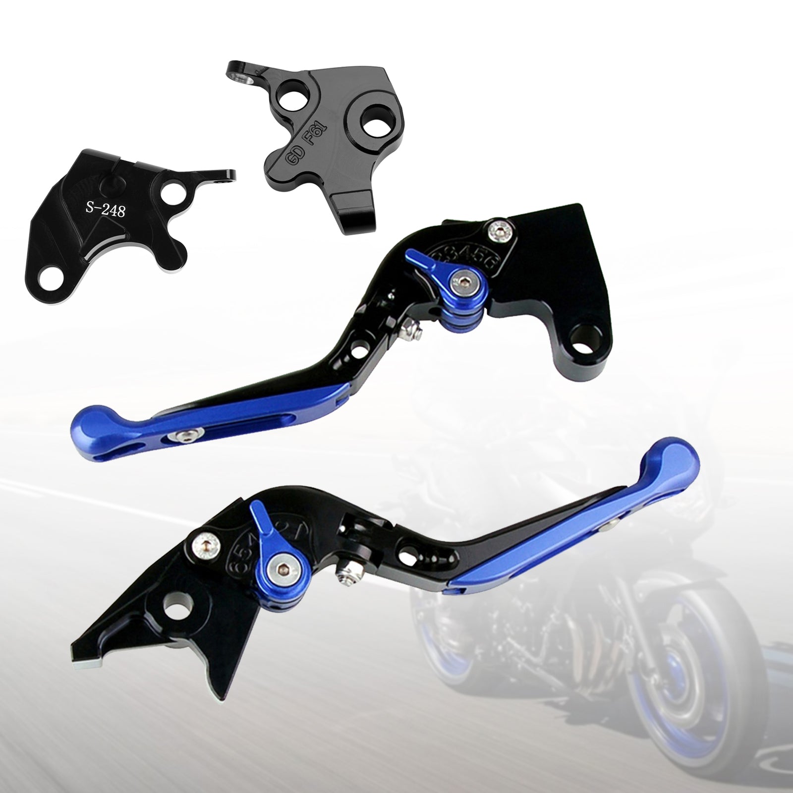 Levier de frein et d'embrayage réglable pour YAMAHA YZF R125 2008-2011