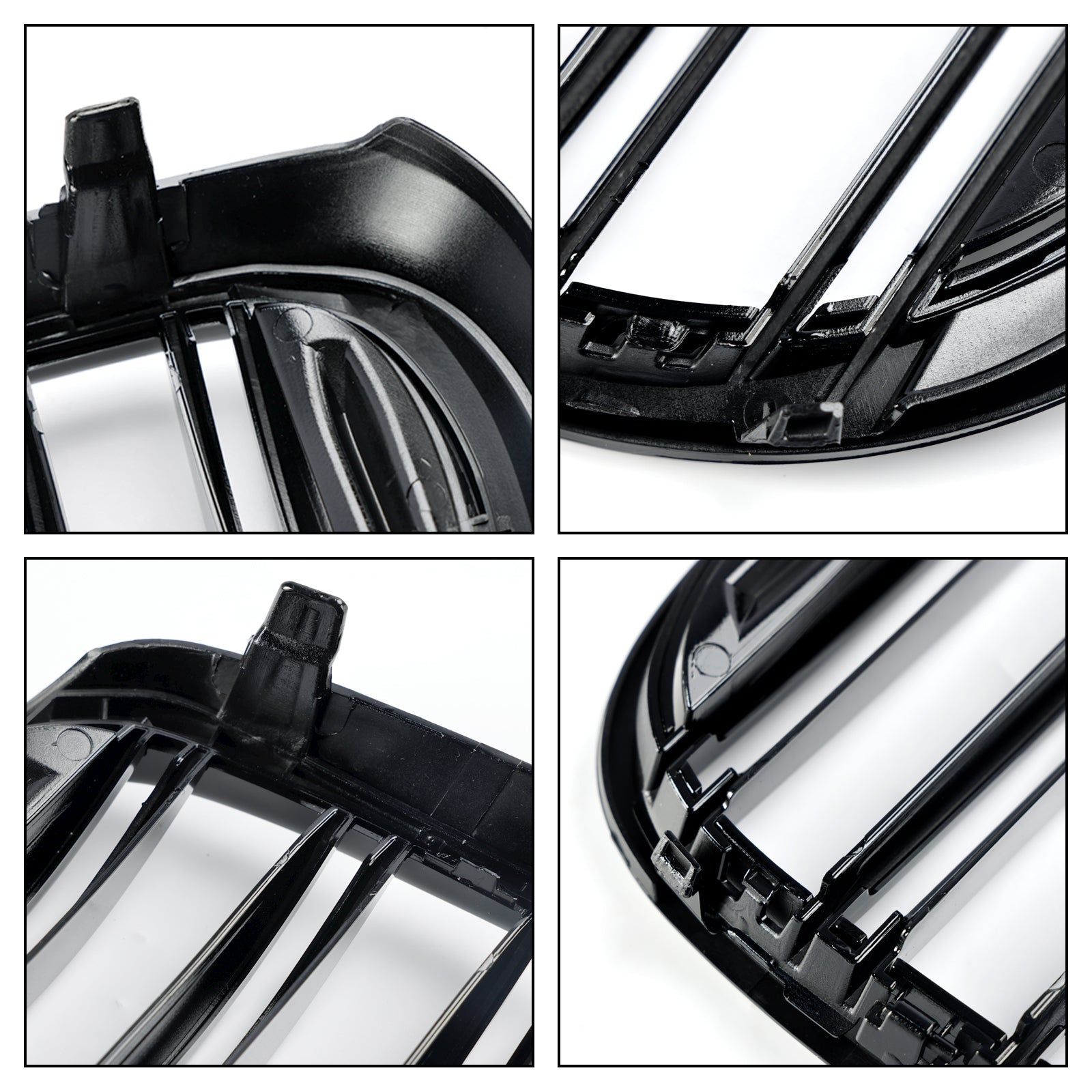 07.2015-01.2019 BMW Serie 7 G11 Berlina 5 porte pre-restyling nero 2 lamelle della griglia anteriore