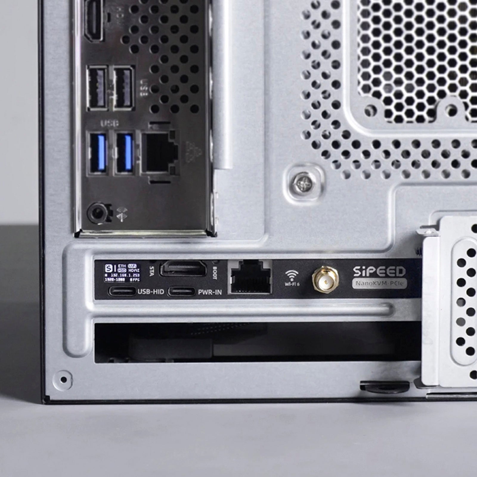 Serveur de contrôle à distance Sipeed NanoKVM-PCIe Installation du bureau à distance RISC-VPiKVM