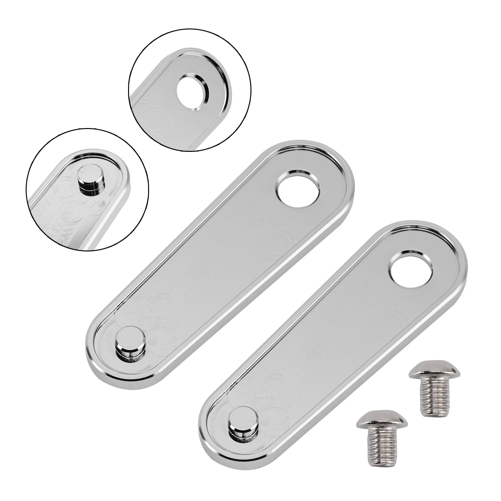 Piastre di telaio poggiabolo posteriore per Electra Glides Road Glides 1993-2023