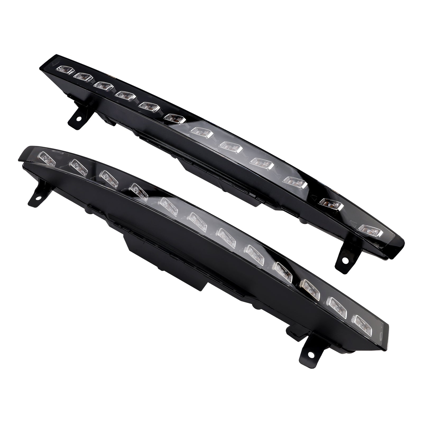 Parachoques delantero Audi Q7 versión Sport (2010-2015) con intermitentes y 12 faros antiniebla LED