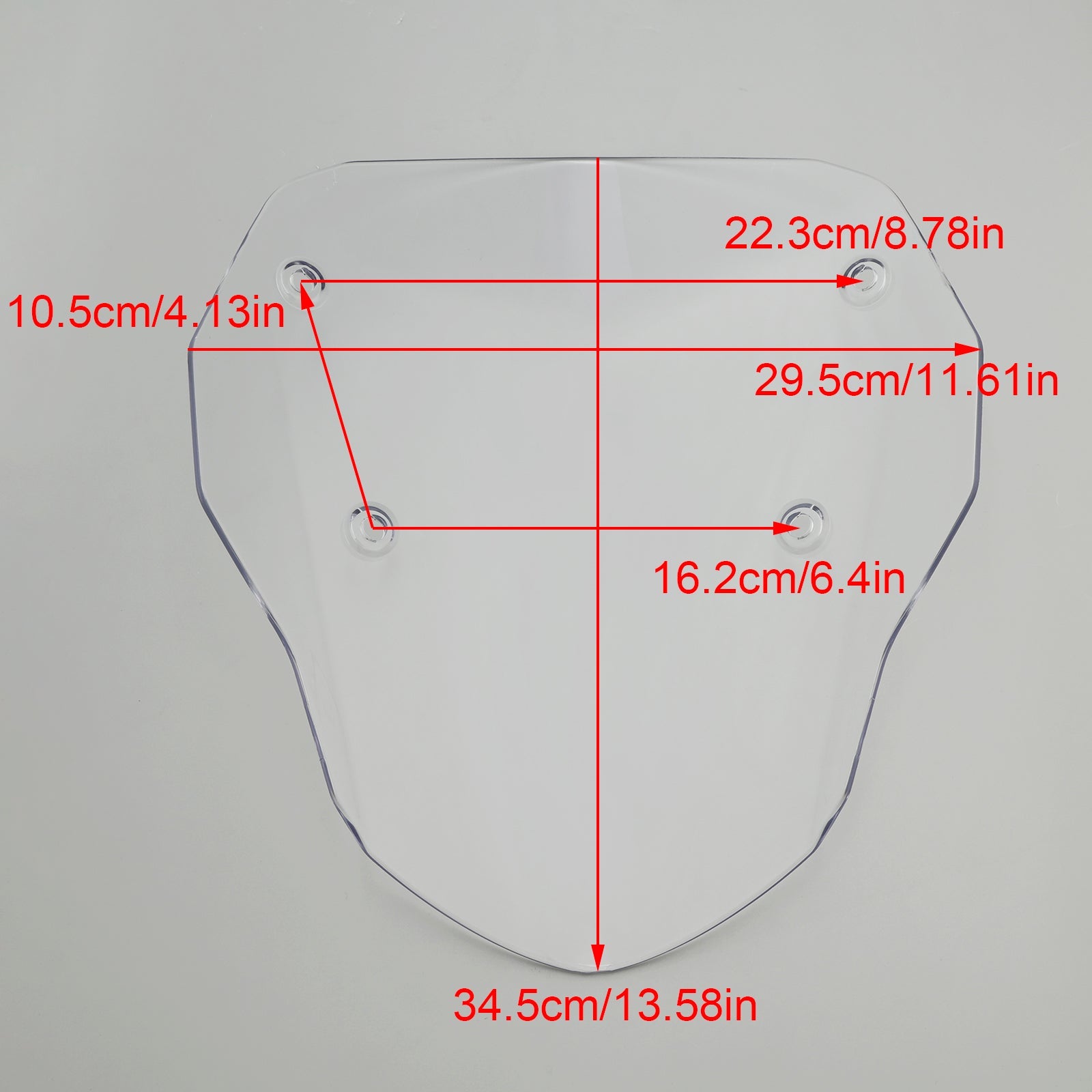 BMW R1300GS 2024 Tuulilasin tuulilasin tuulilasin kansi