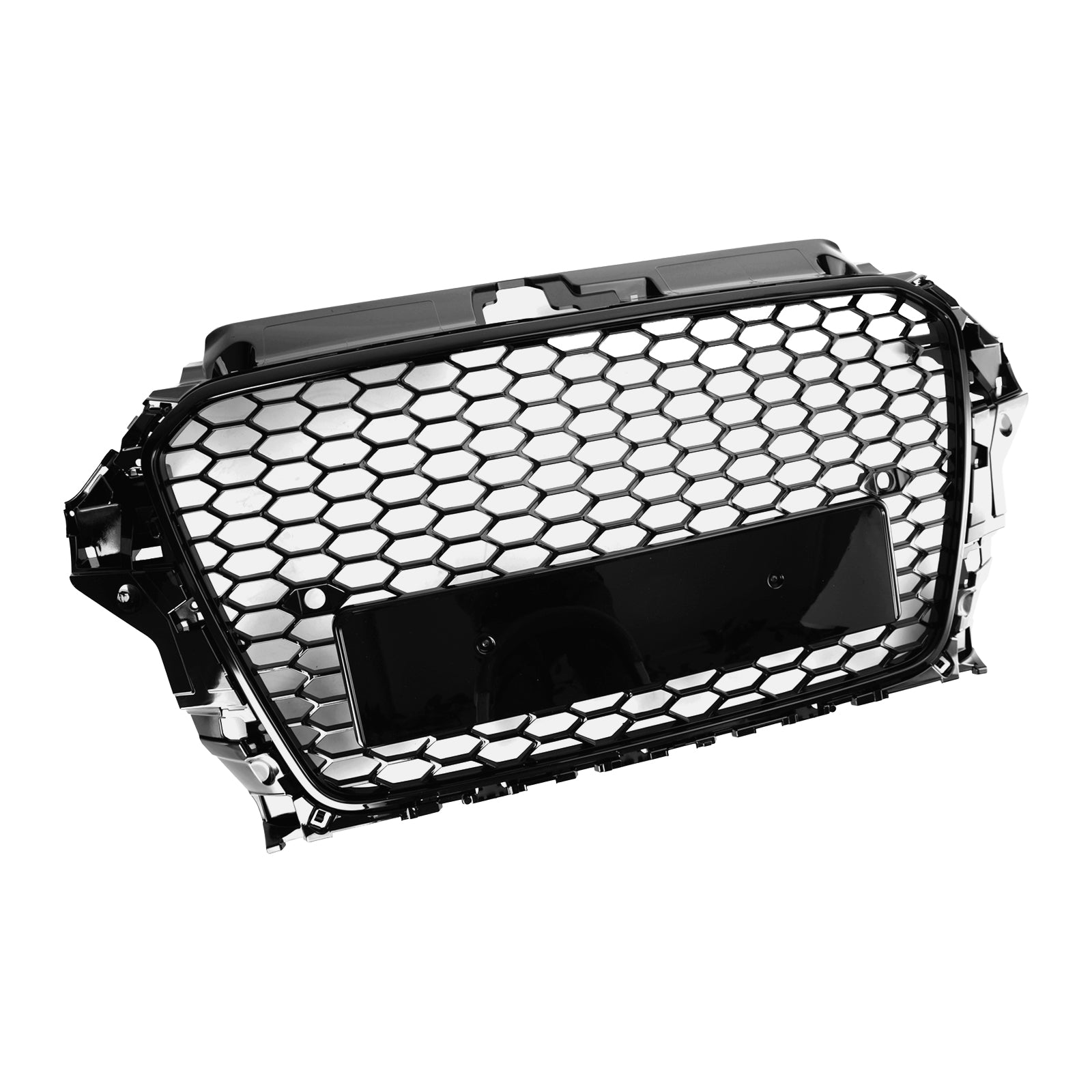RS3 Style Front Hood Henycomb Bumper Grille Grill pour Audi A3 S3 2013-2016