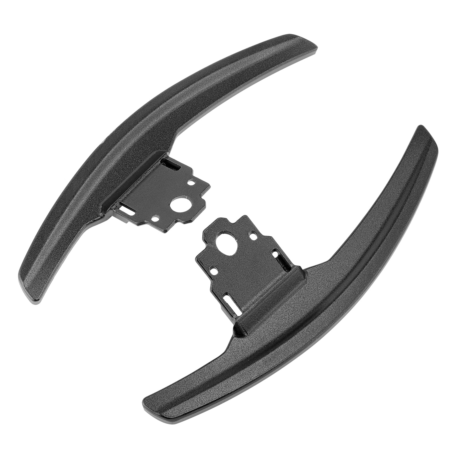 Extension de palettes de changement de vitesse pour BMW Série F F30 F31 F32 F10 X3 X5 Aluminium Noir