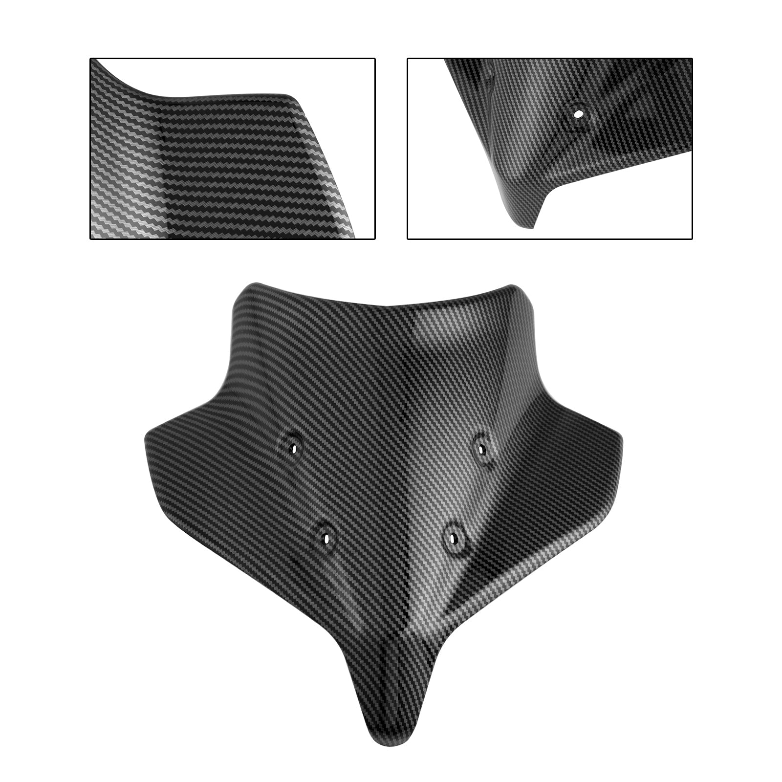 ABS-moottoripyörän tuulilasi Yamaha MT-10/MT-10 SP 2022-2024