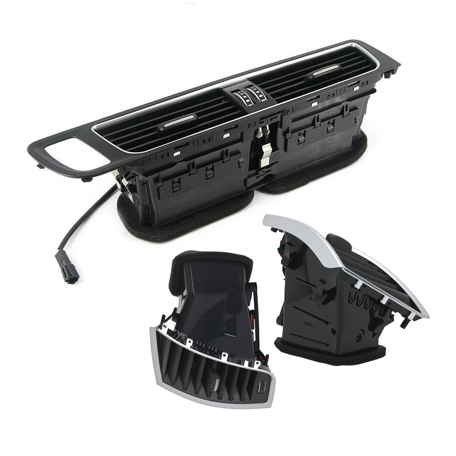 8R1820951 8R1820902 3 piezas de ventilación de aire del tablero central para Audi SQ5 3.0L 2009-2017