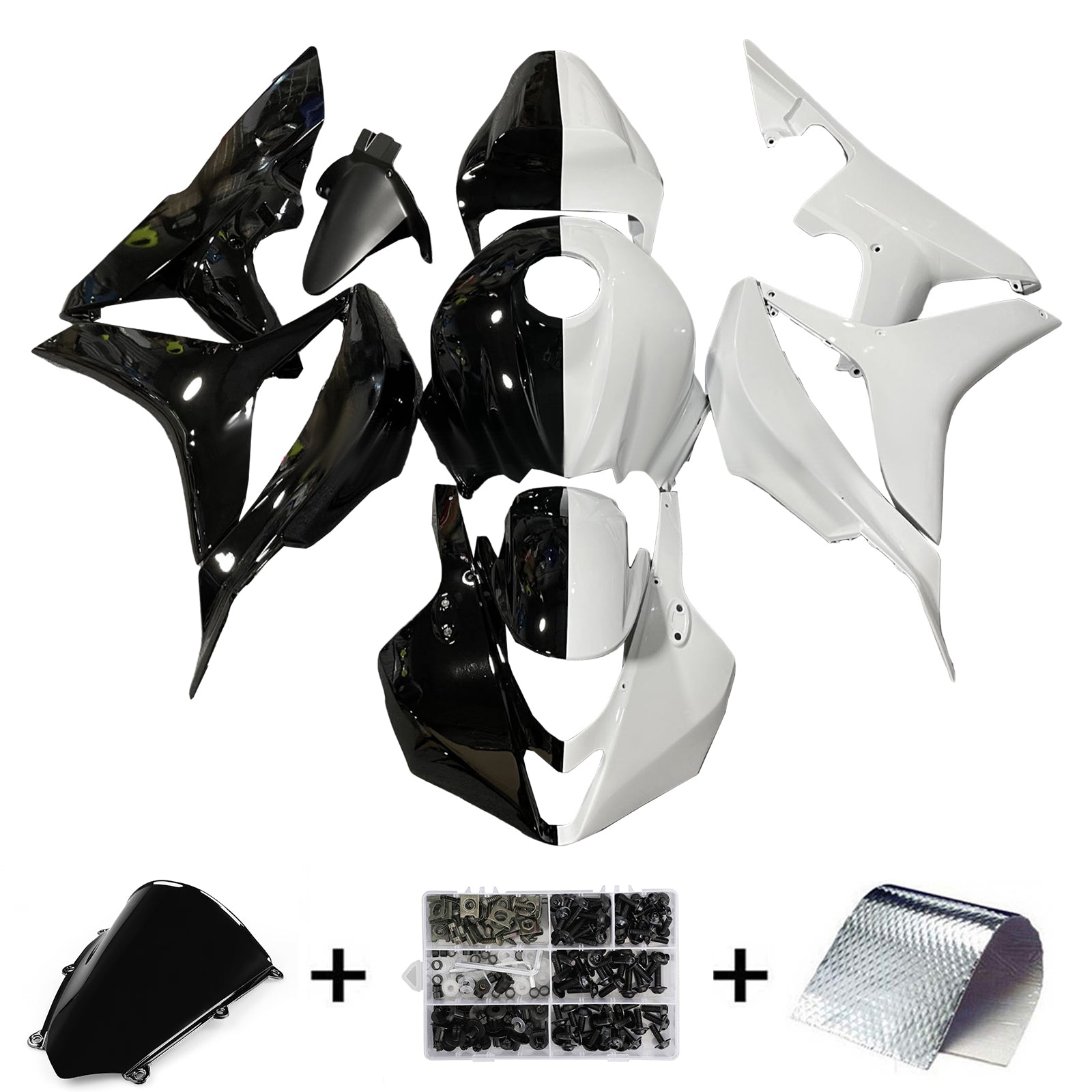 Kit de carénage en plastique ABS pour Honda CBR600RR 2007-2008 F5