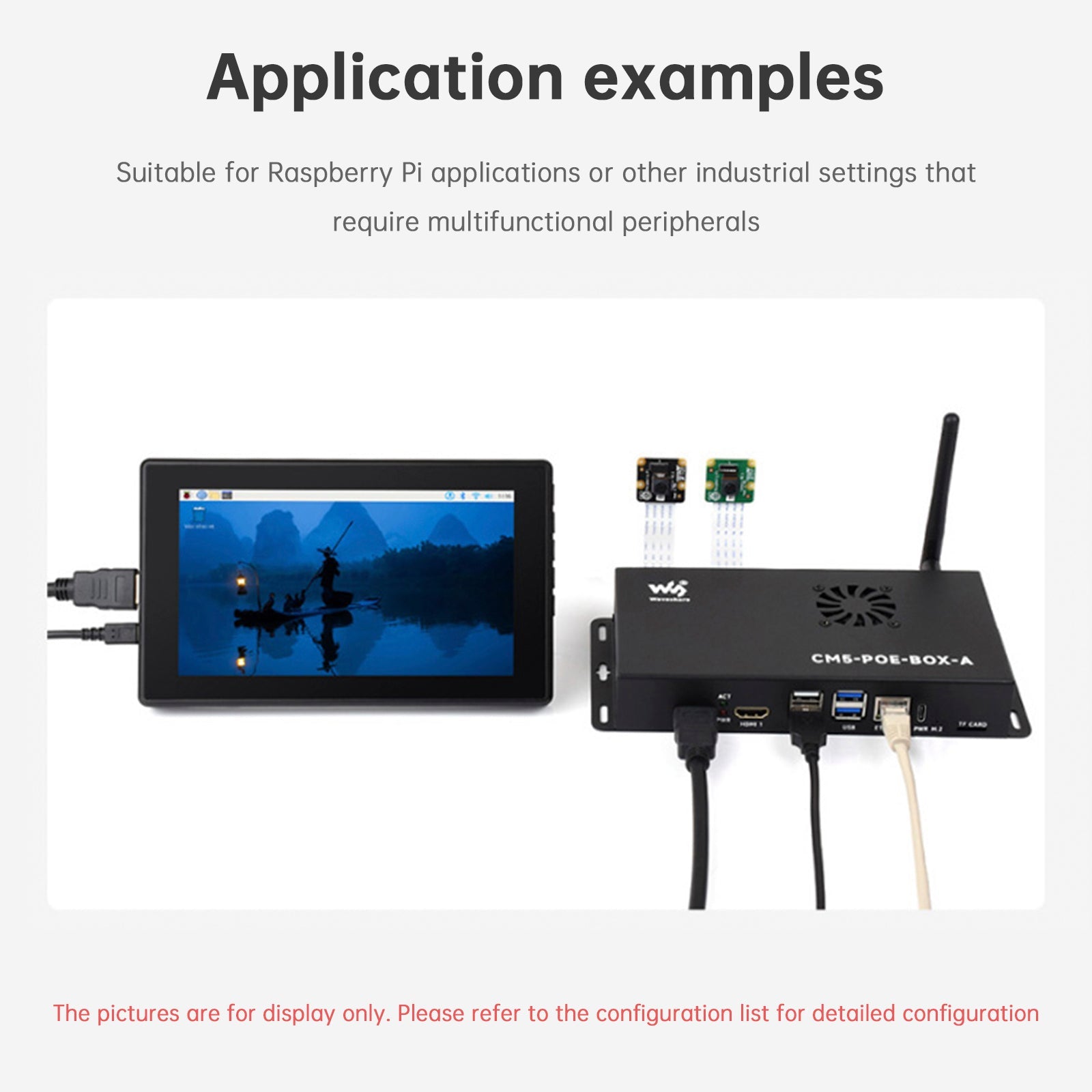 Modulo di estensione Poe Raspberry Pi CM5, M.2 NVME Compatibile Card