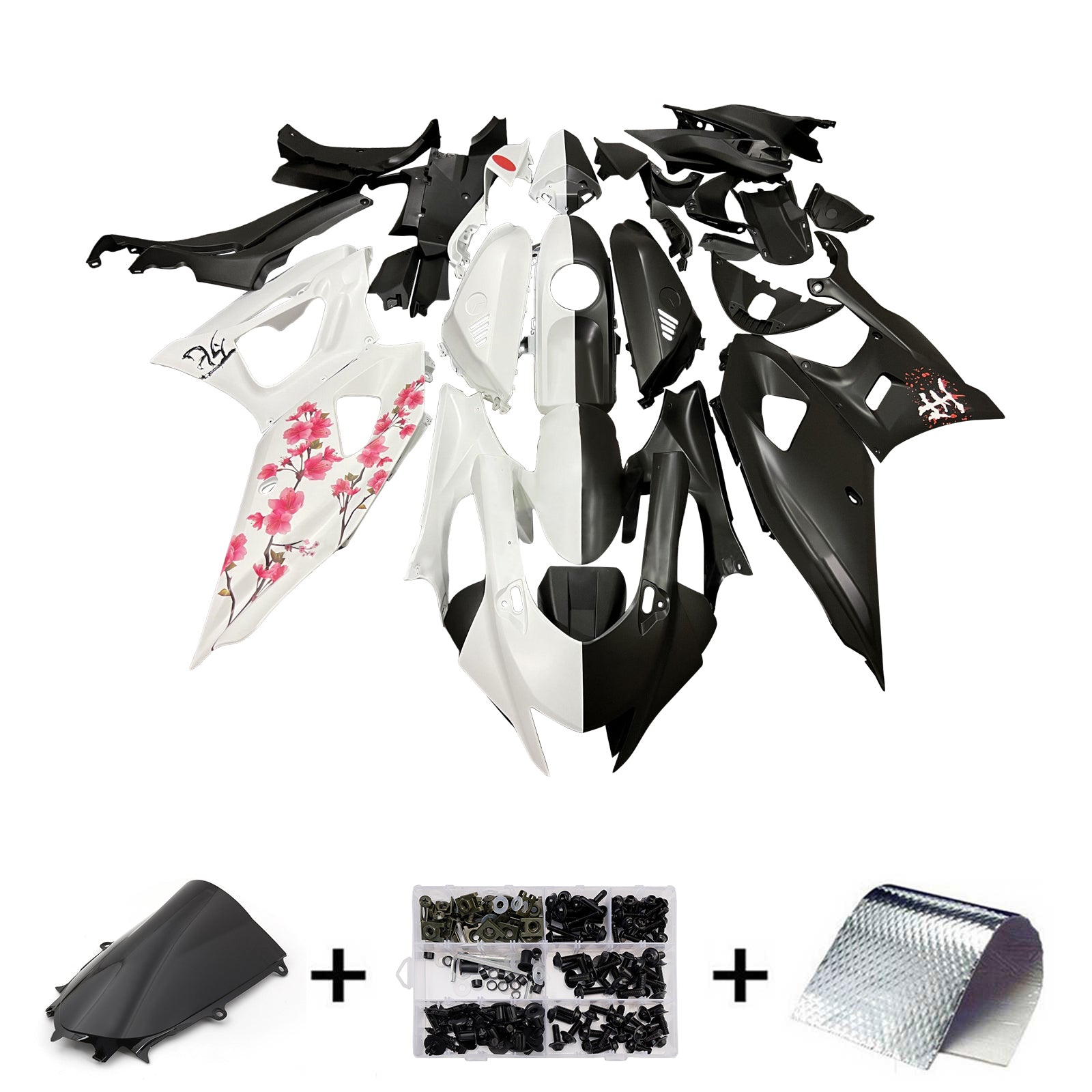 Kit carena iniettata in plastica ABS per Yamaha YZF-R7 2021-2025
