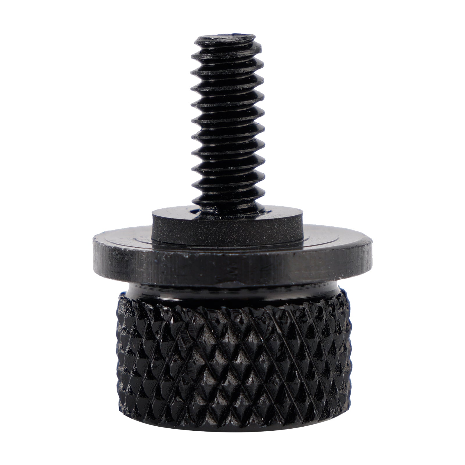 Vis de selle de garde-boue noire 1/4""-20 à dégagement rapide pour Touring Softail Dyna