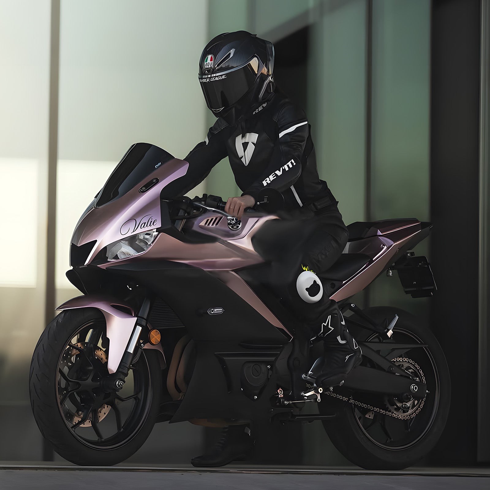 Kit carenatura iniettata in plastica ABS per Yamaha YZF R3 R25 2022-2024