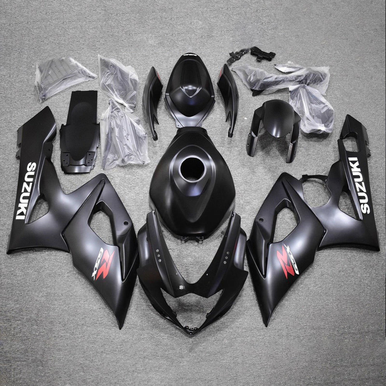 ABS-muovinen ruiskutettu suojasarja Suzuki GSXR1000 2005-2006 K5