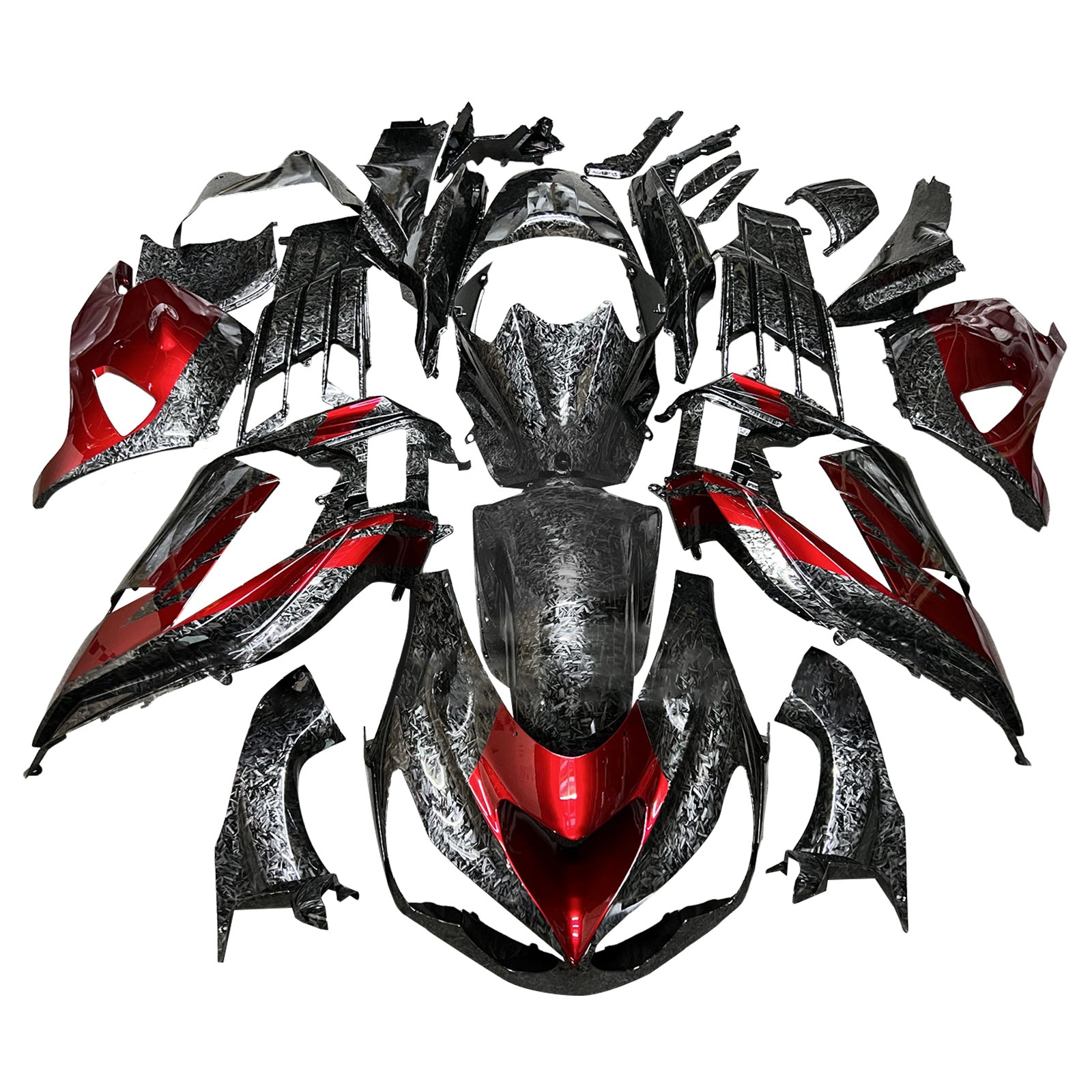 Kit carenatura iniezione per Kawasaki ZX14R ZZR1400 2012-2025