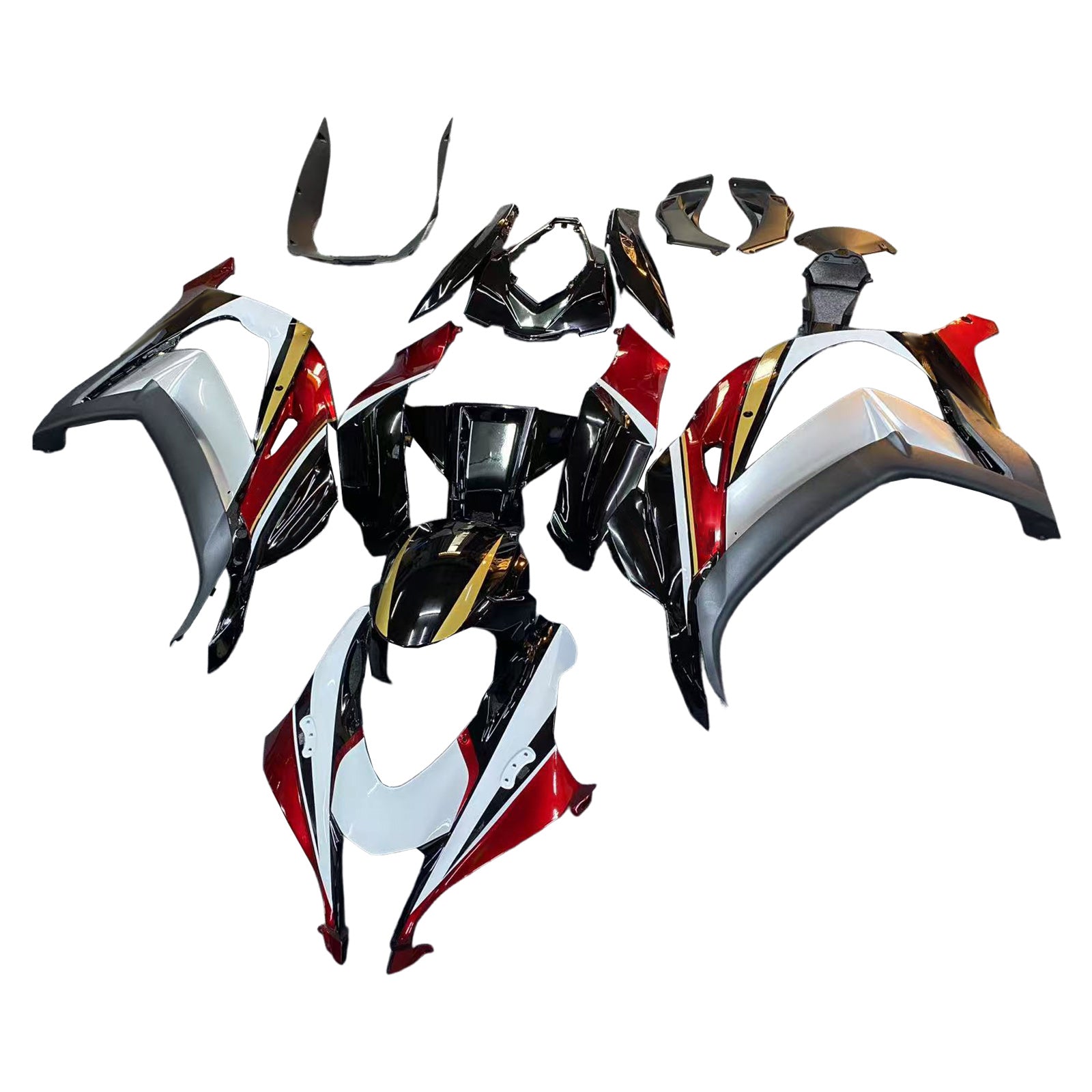 Kit de carénage injecté en plastique ABS pour Kawasaki ZX10R 2016-2020