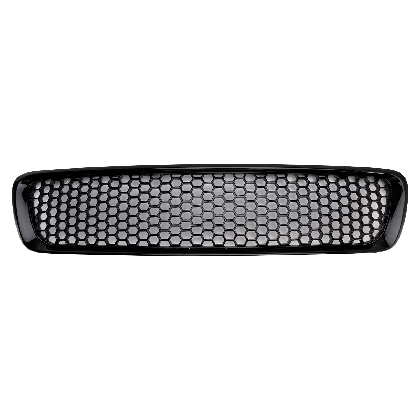 Grille de calandre en nid d'abeille pour pare-chocs avant noir brillant Volvo S40 V50 2004-2007