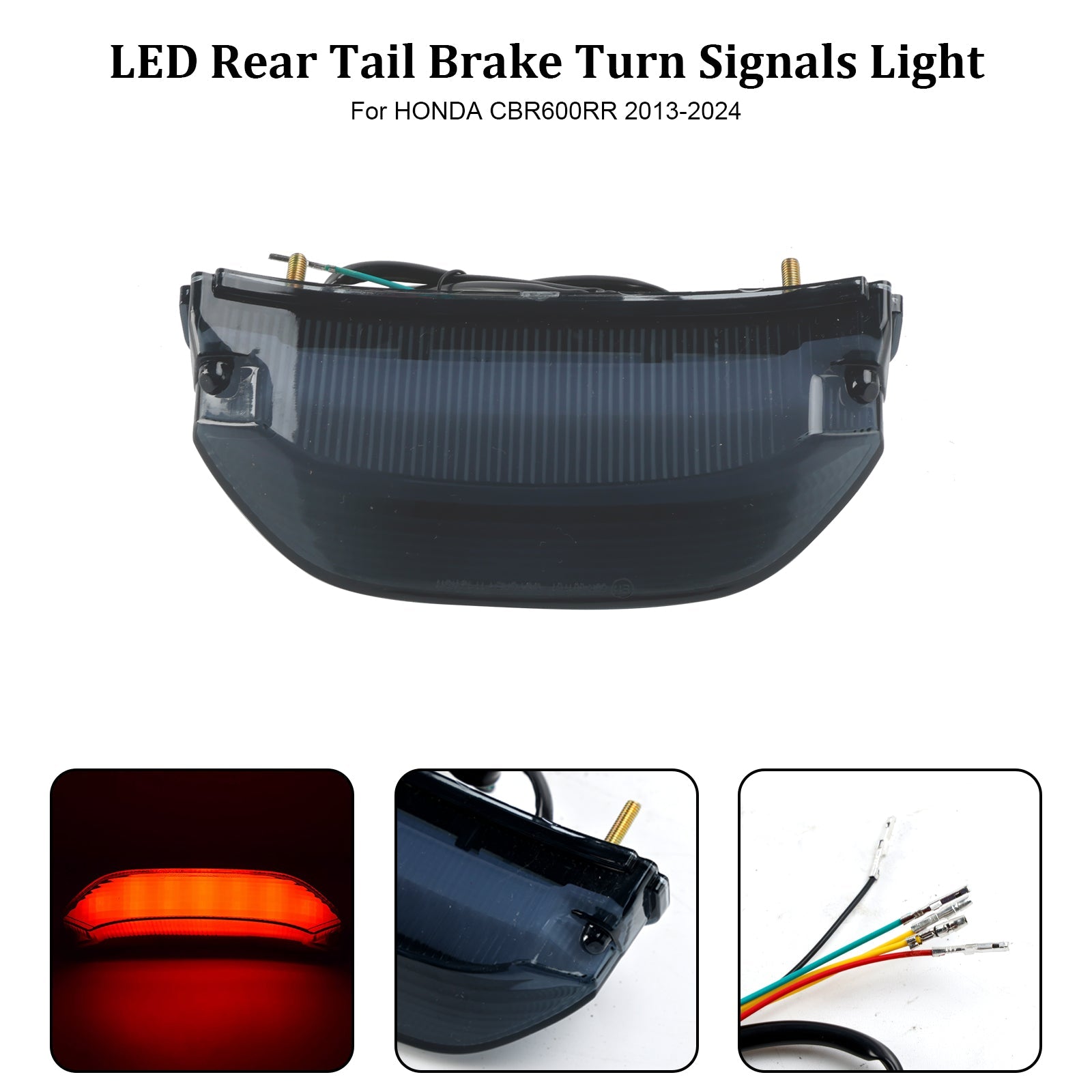 2013-2024 HONDA CBR600RR LED Clignotants de frein arrière