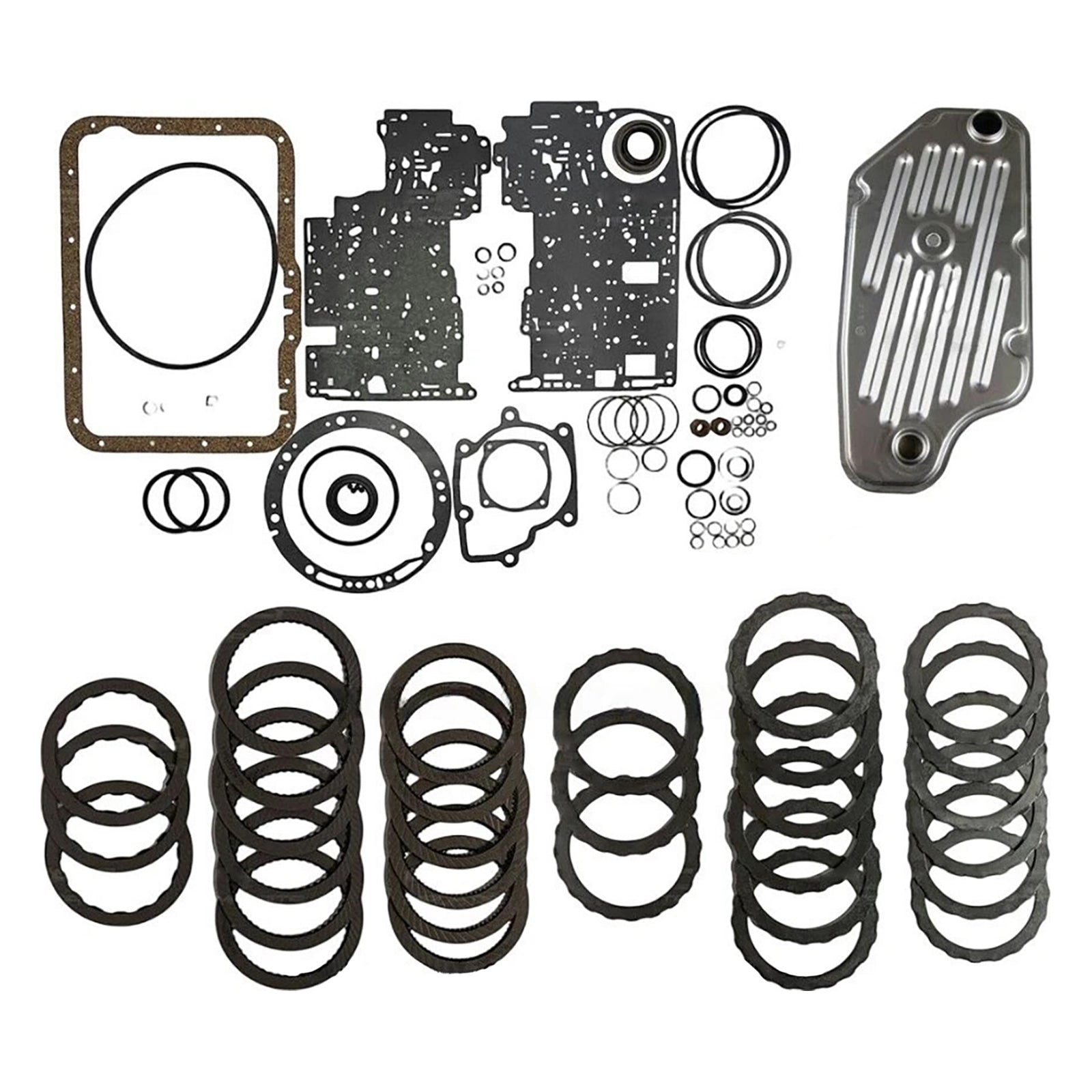 Kit de réfection complet pour disques d'embrayage de filtre des transmissions 4x4 5R44E et 5R55E pour Ford/Lincoln/Mazda/Mercury (à partir de 1997)