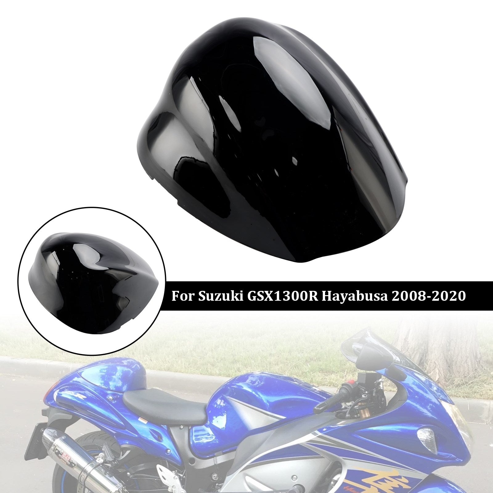 Cubierta del soporte del asiento trasero para Suzuki GSX1300R GSX-R1300 Hayabusa 2008-2020