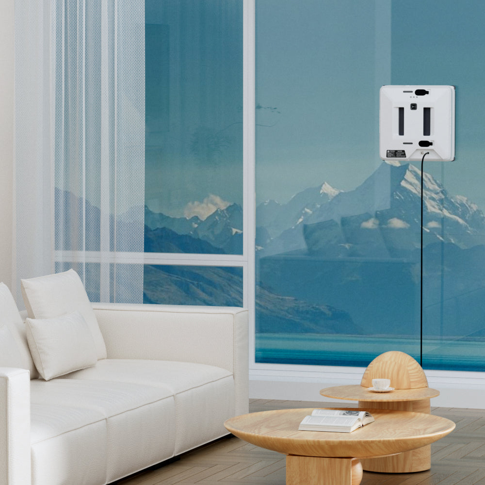 Robot per detergente per finestre intelligente