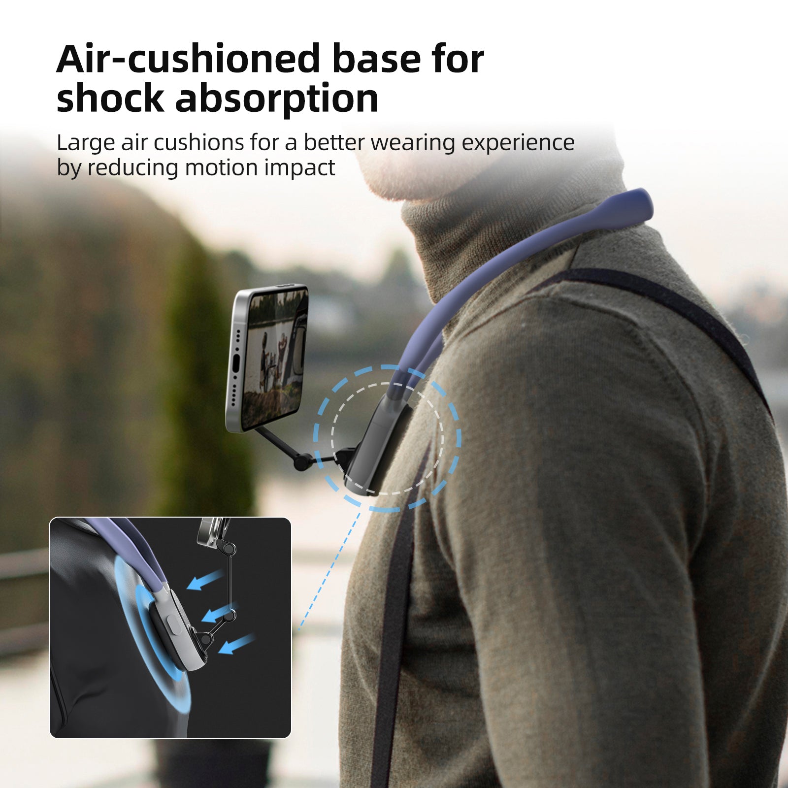 Corso magnetico magnetico Magsafe Magsafe, rilascio rapido e assorbimento d'urto