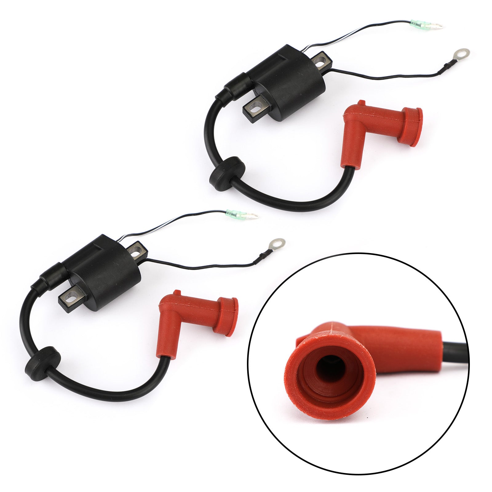 2x Bobine D'Allumage pour Yamaha 40hp 40X E40X MHL M(W/T)HS/L 66T-85570-00