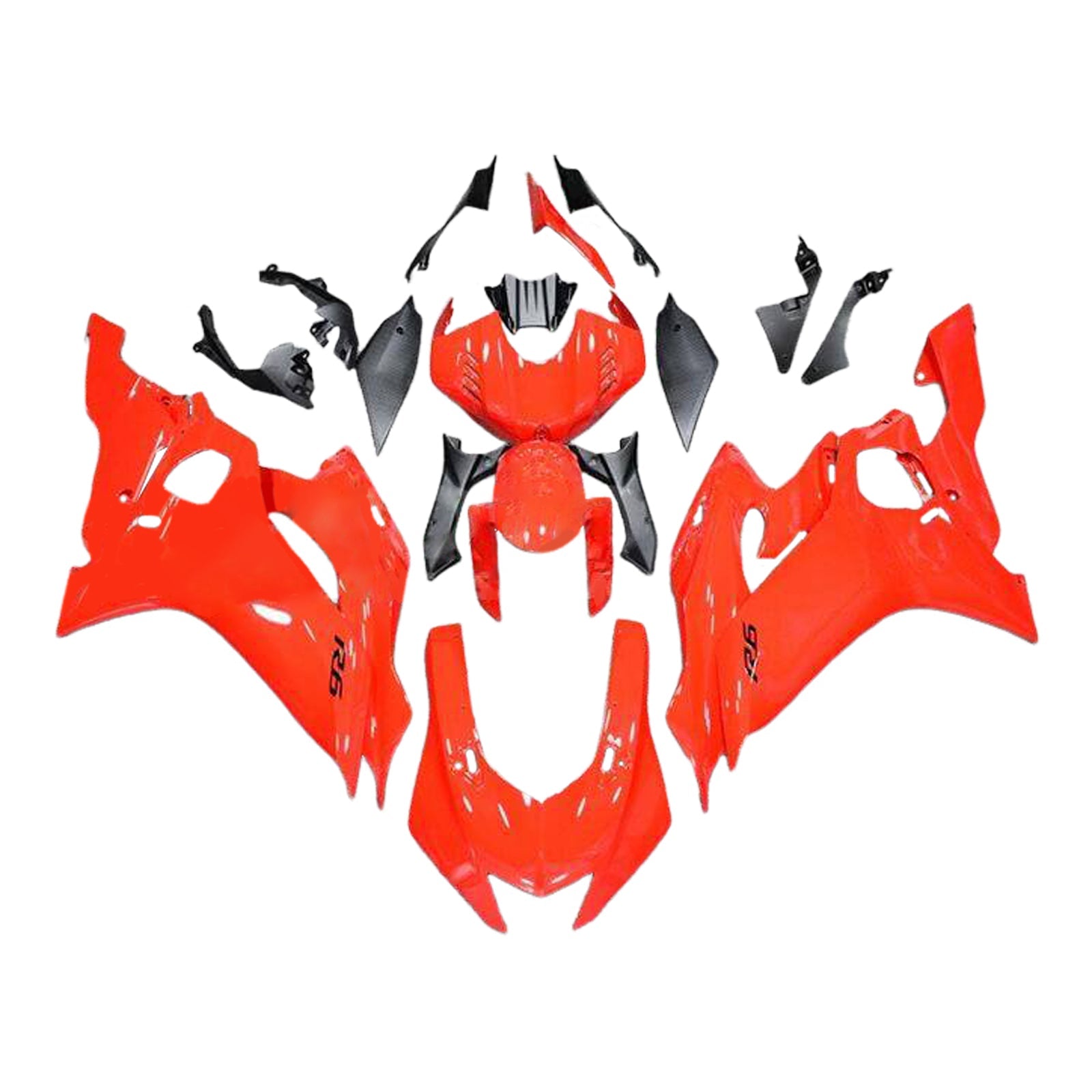 Injectiekuipset Yamaha YZF-R6 2017-2023 ABS kunststof carrosserie