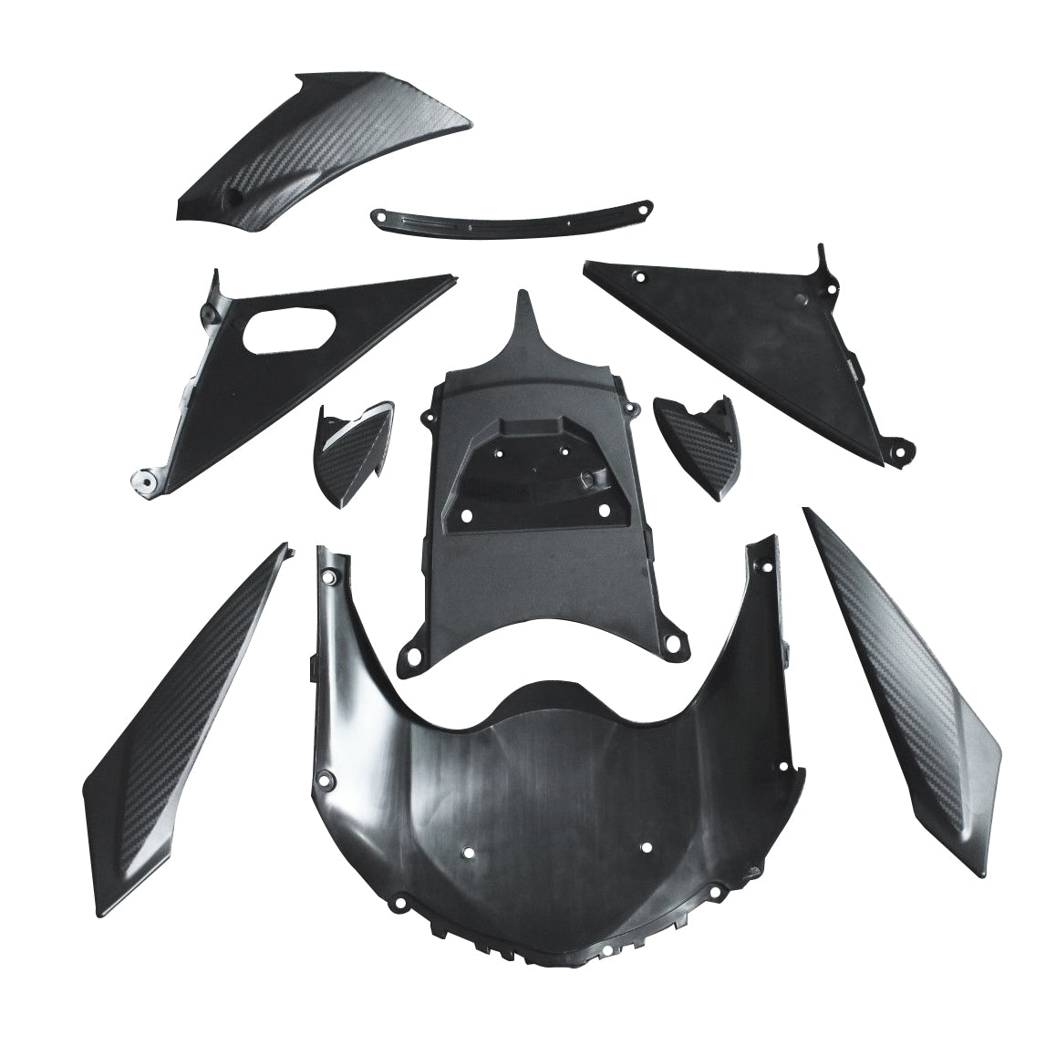 2011-2021 Suzuki GSXR 600/750 maalaamaton korisuojan ruiskumuotti