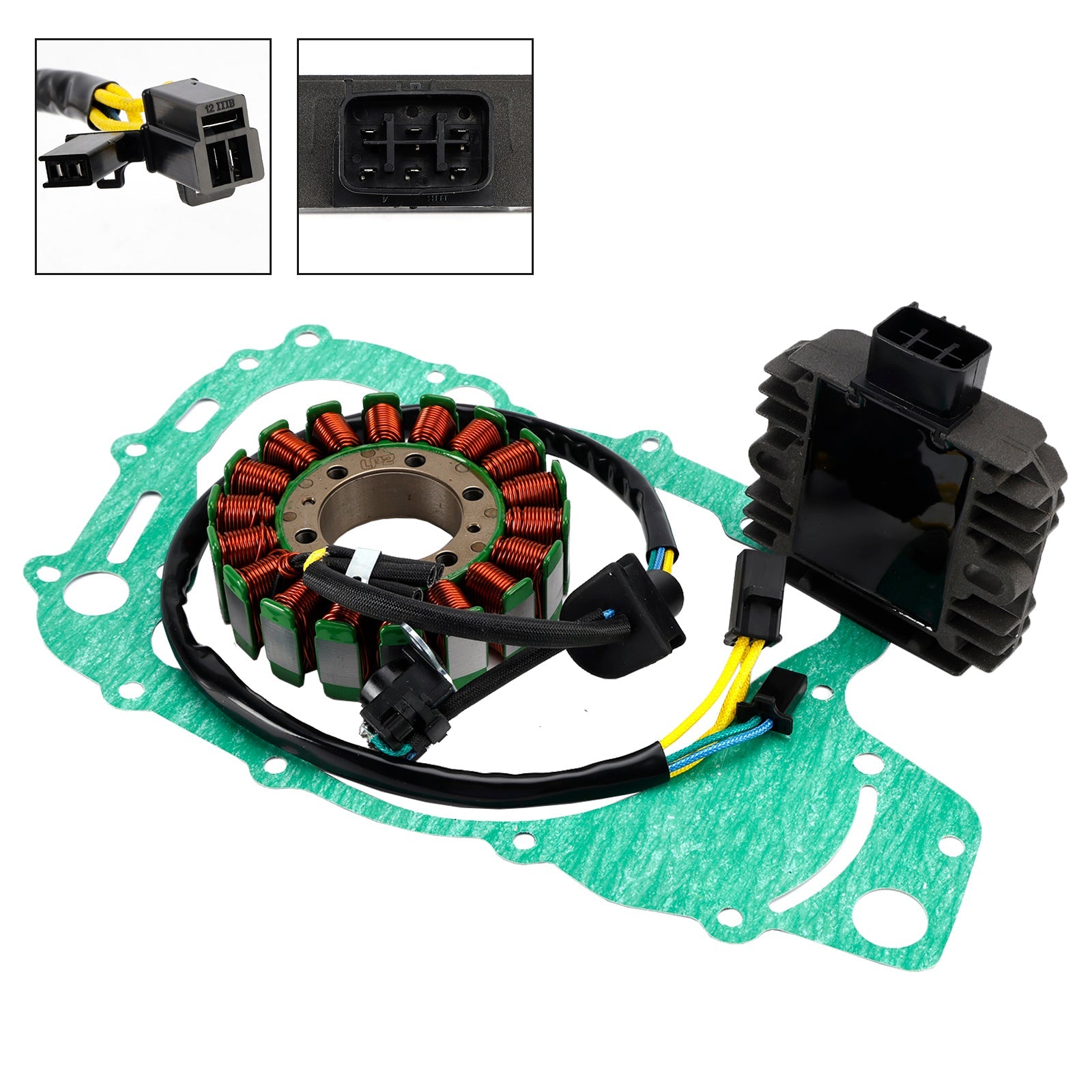 Kit van Stator Coil Regulator voor Suzuki An 250 Burgman 2003-2006 32101-14G00 32800-14G00