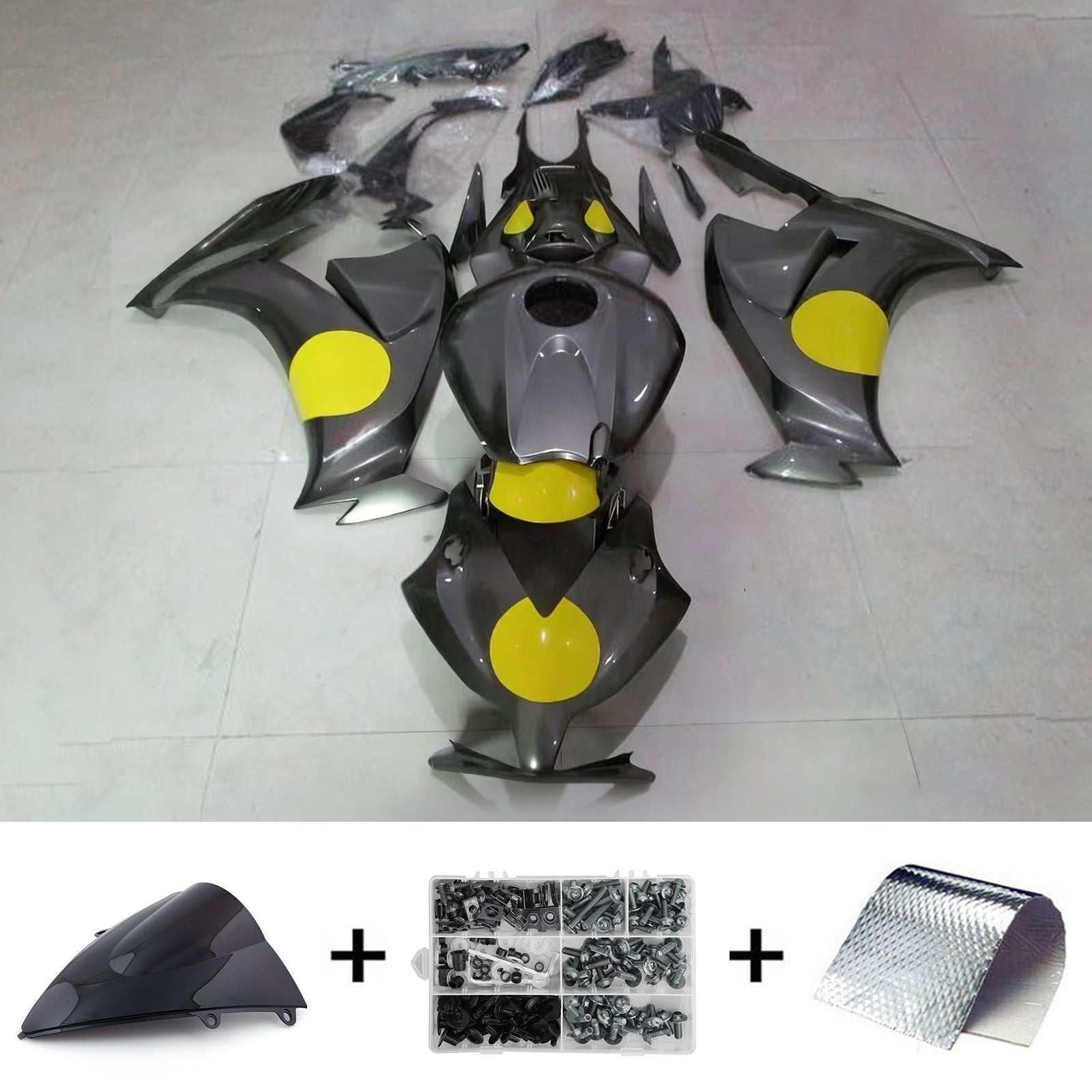 Kit de carénage injecté en plastique ABS pour Honda CBR1000RR 2012-2016