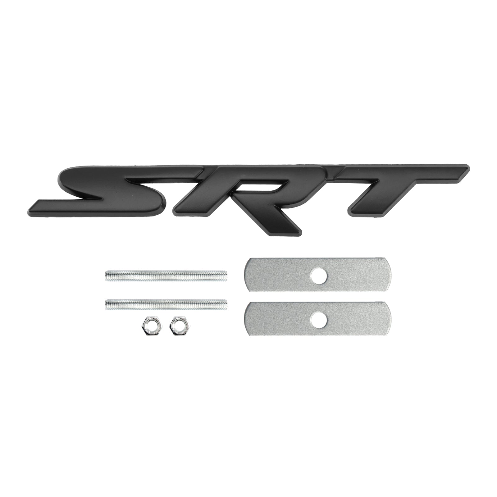 SRT Black Front Grille Emblem om uitdager SRT op te laden
