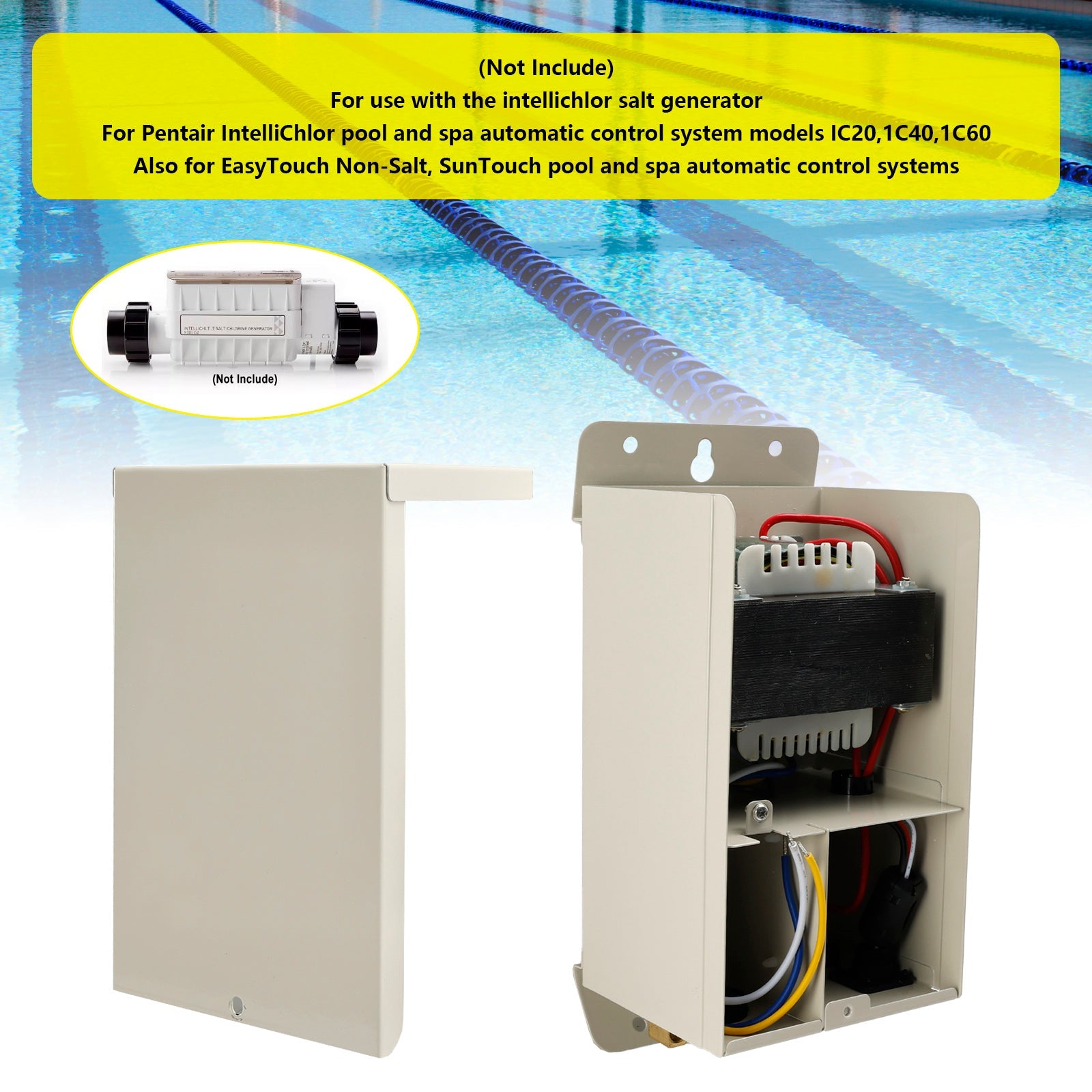 520556 Power Center za Pentair Intellichlor Cholor Generator IC20 IC40 IC60