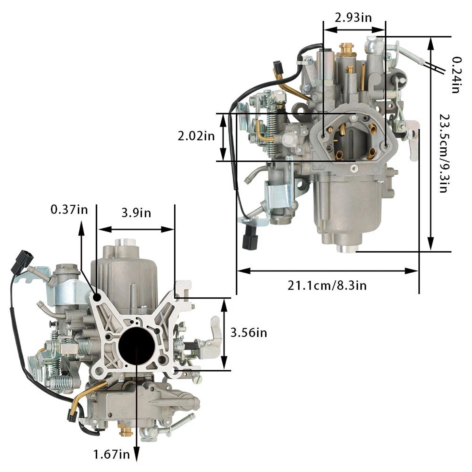 MD192036 Carburateur voor Mitsubishi Lancer Proton Saga 4G13 4G15