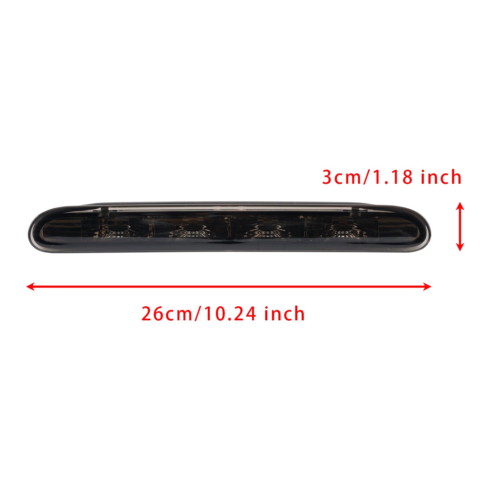 Światło stop LED tylne 9811325980 do Citroëna Jumpy i Peugeot Expert, czarne