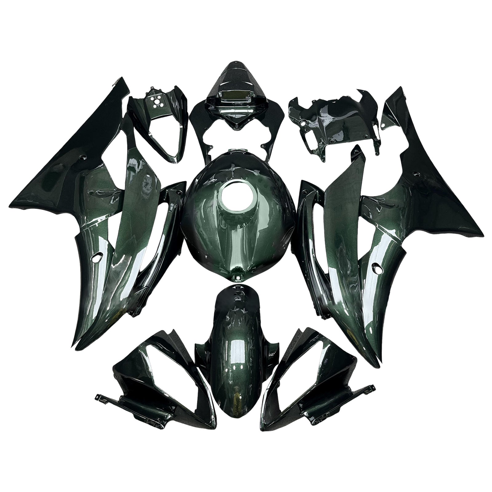 Komplet oklepa iz ABS plastike za Yamaho YZFR6 YZF-R6 2008-2016