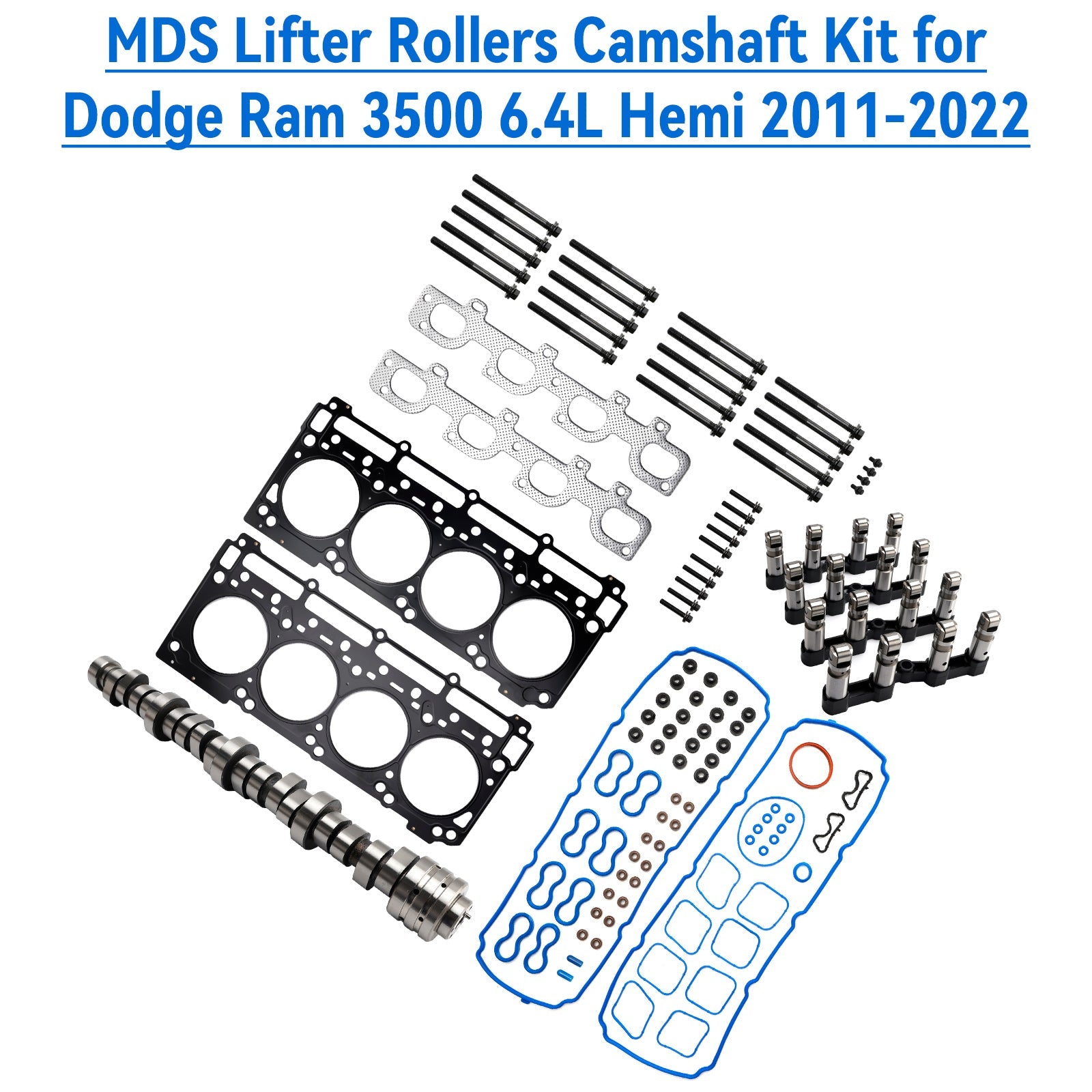 Kit rullo sollevatore albero a camme MDS per Dodge Ram 3500 6.4L Hemi 2011-2022