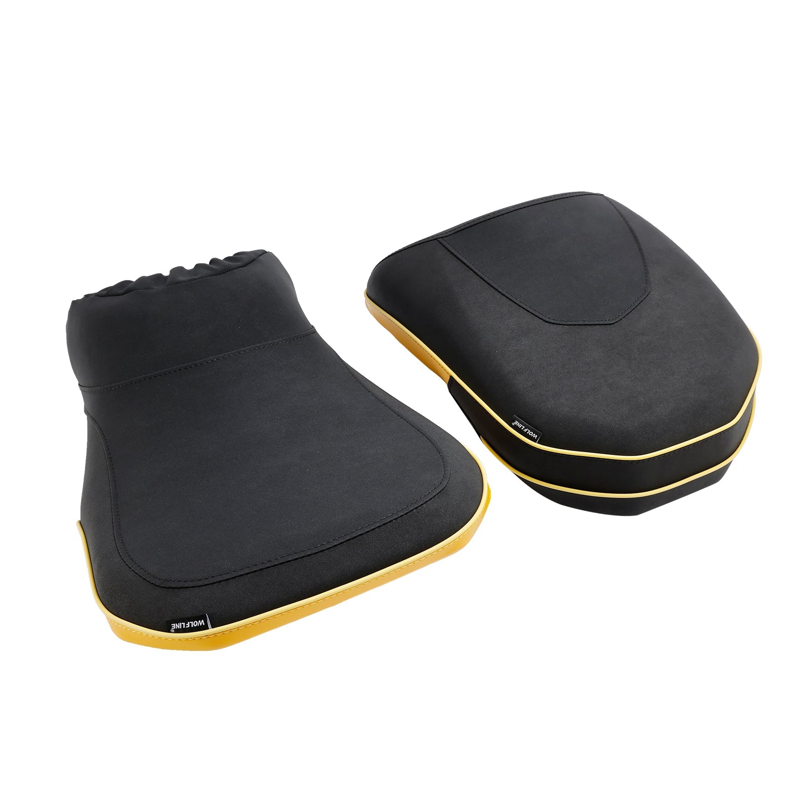 Selle pilote et passager avant et arrière jaune pour BMW R1250GS/GS ADV 2019-2023