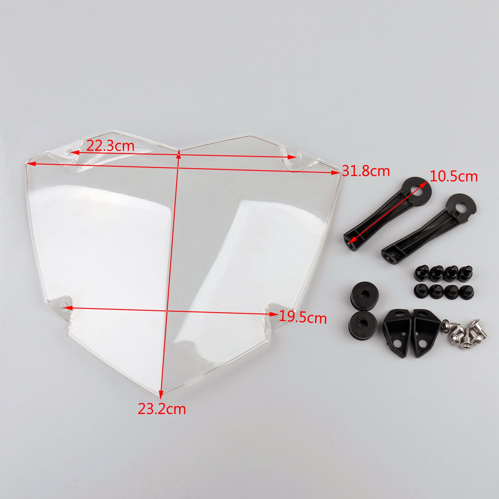 Koplampbeschermer Cover Lensbeschermer voor BMW R1200GS ADV WC 2013-2017 Generiek