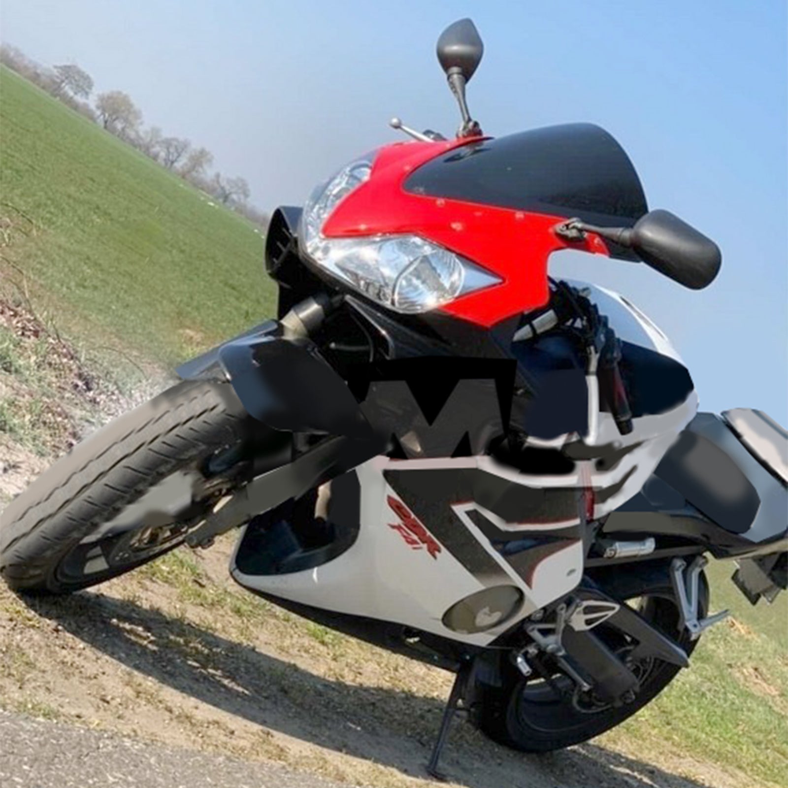 Kit de carenado de inyección, cuerpo de plástico ABS para Honda CBR600 F4I 2001-2003