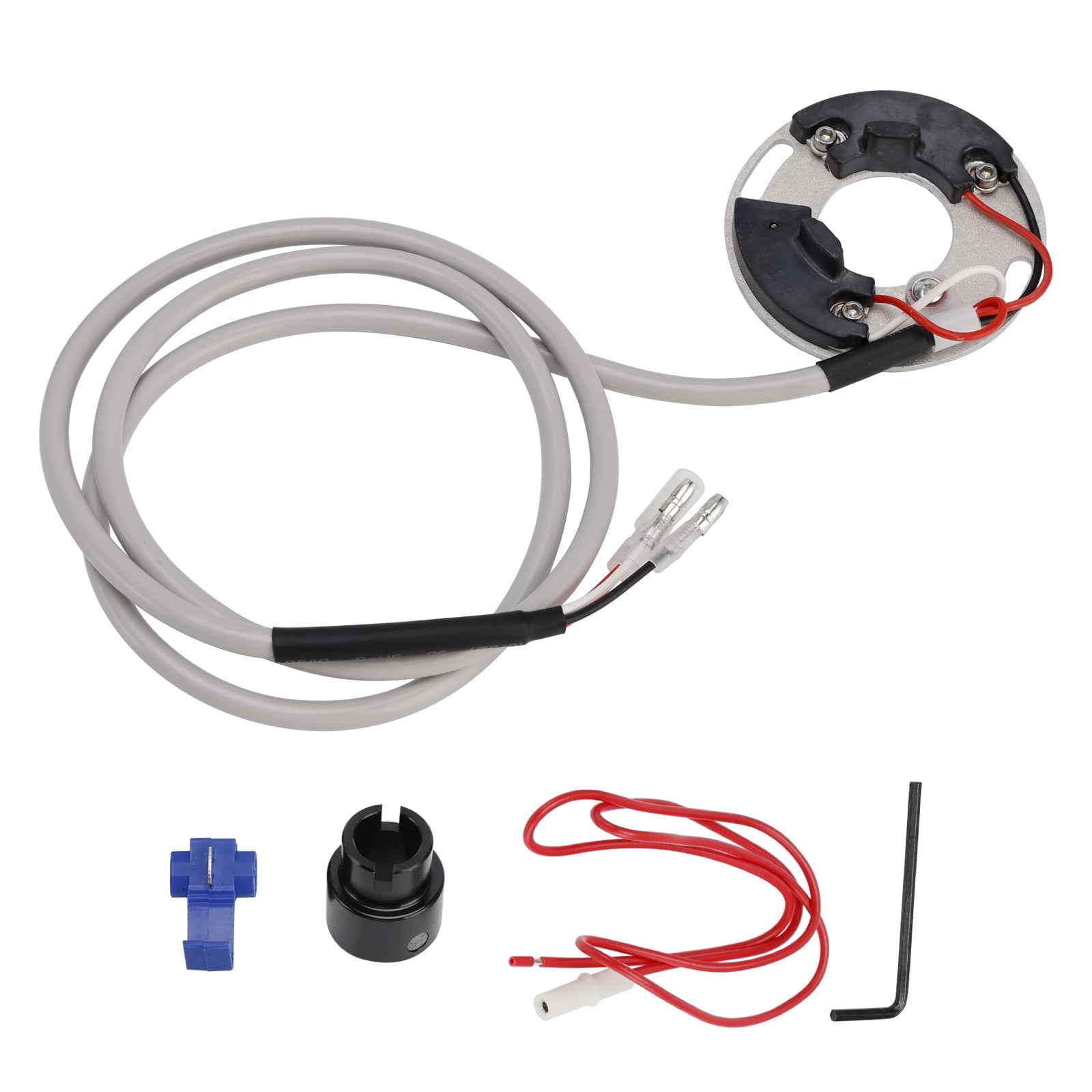 Puntplaat'ontsteking voor Moto Guzzi V35 350 V50 500 V65 650 1977-1992