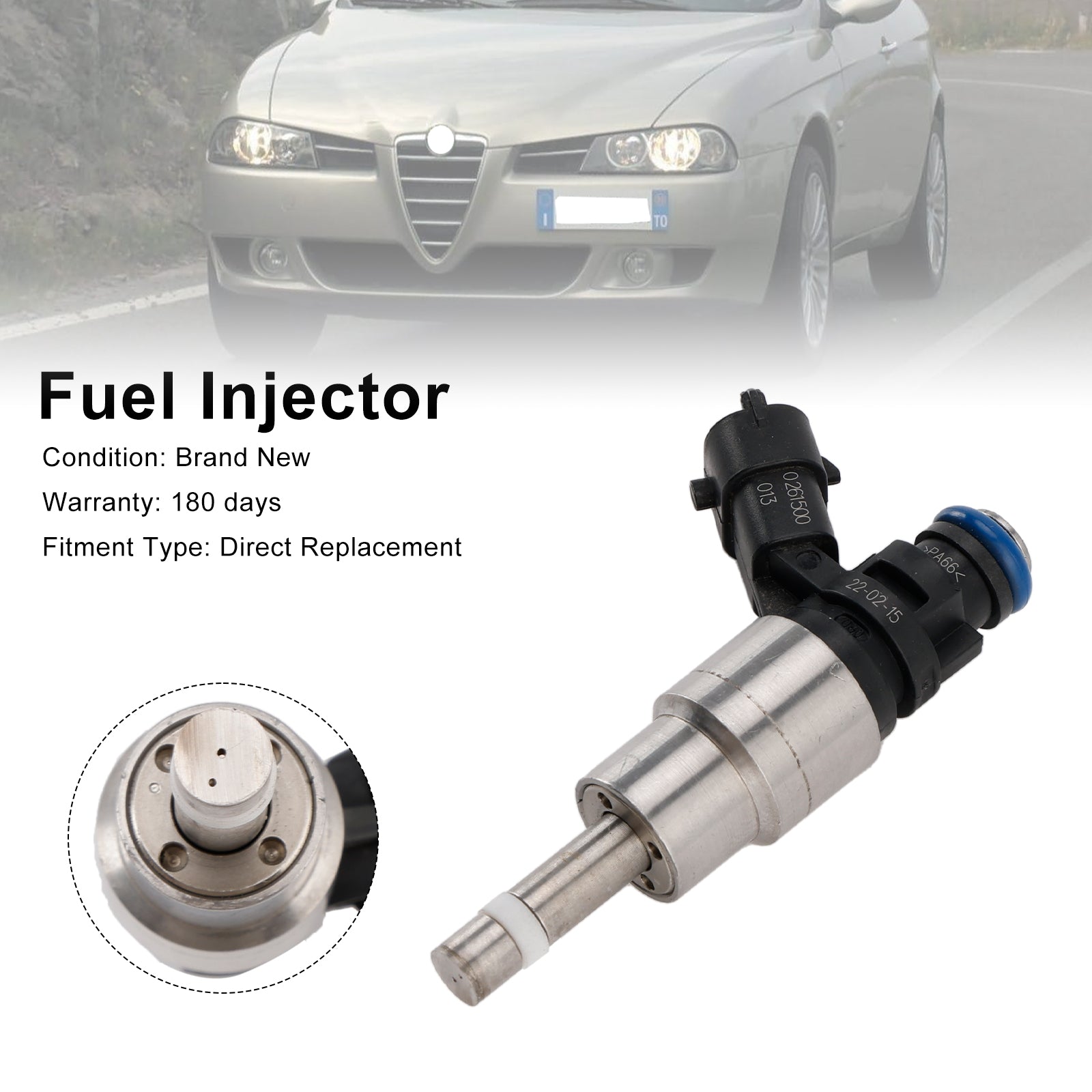 Inyector de combustible 0261500013 para Alfa Romeo 156 932 GT 937 GTV Spider 916 2.0