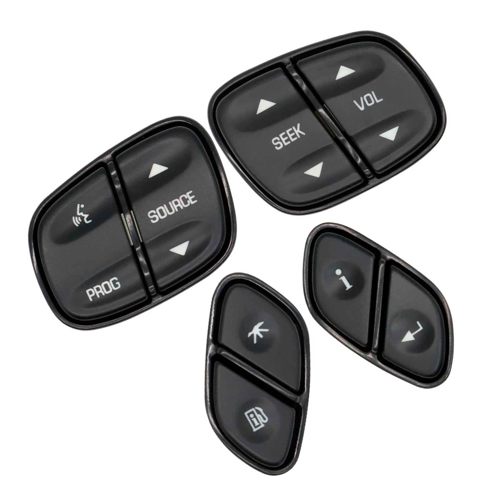 4 boutons de commande au volant pour éclairage Chevy Suburban 2003-2006
