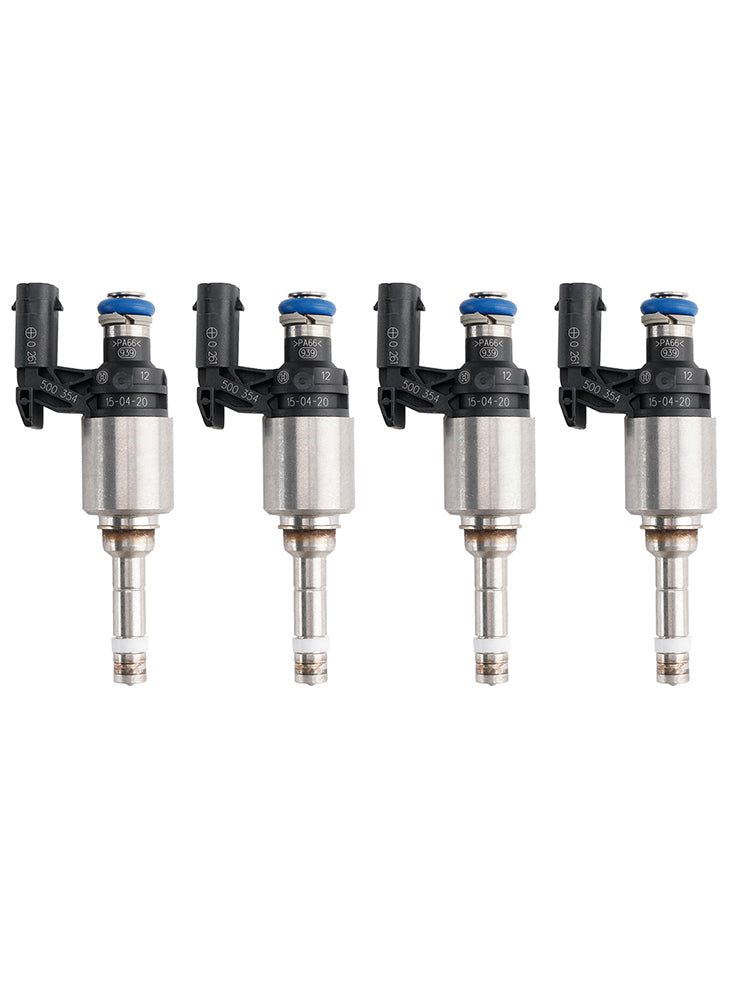 Inyector de combustible 4 Uds 04E906036Q para Audi A3, Seat Leon, Skoda, VW Passat