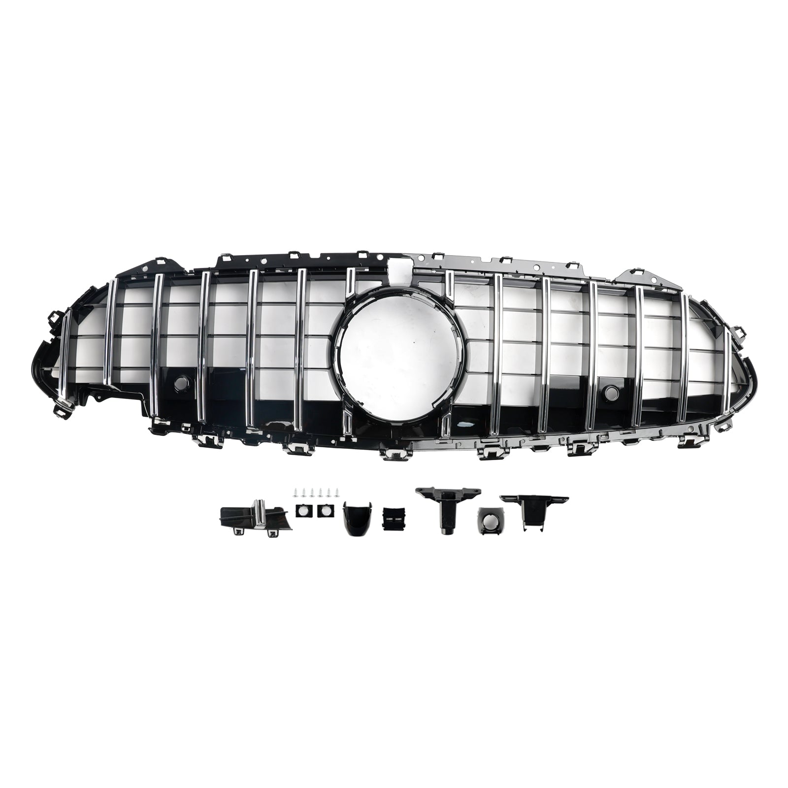Grille de pare-chocs avant chromée pour Mercedes CLS C257 W257 Coupé 2018-2024