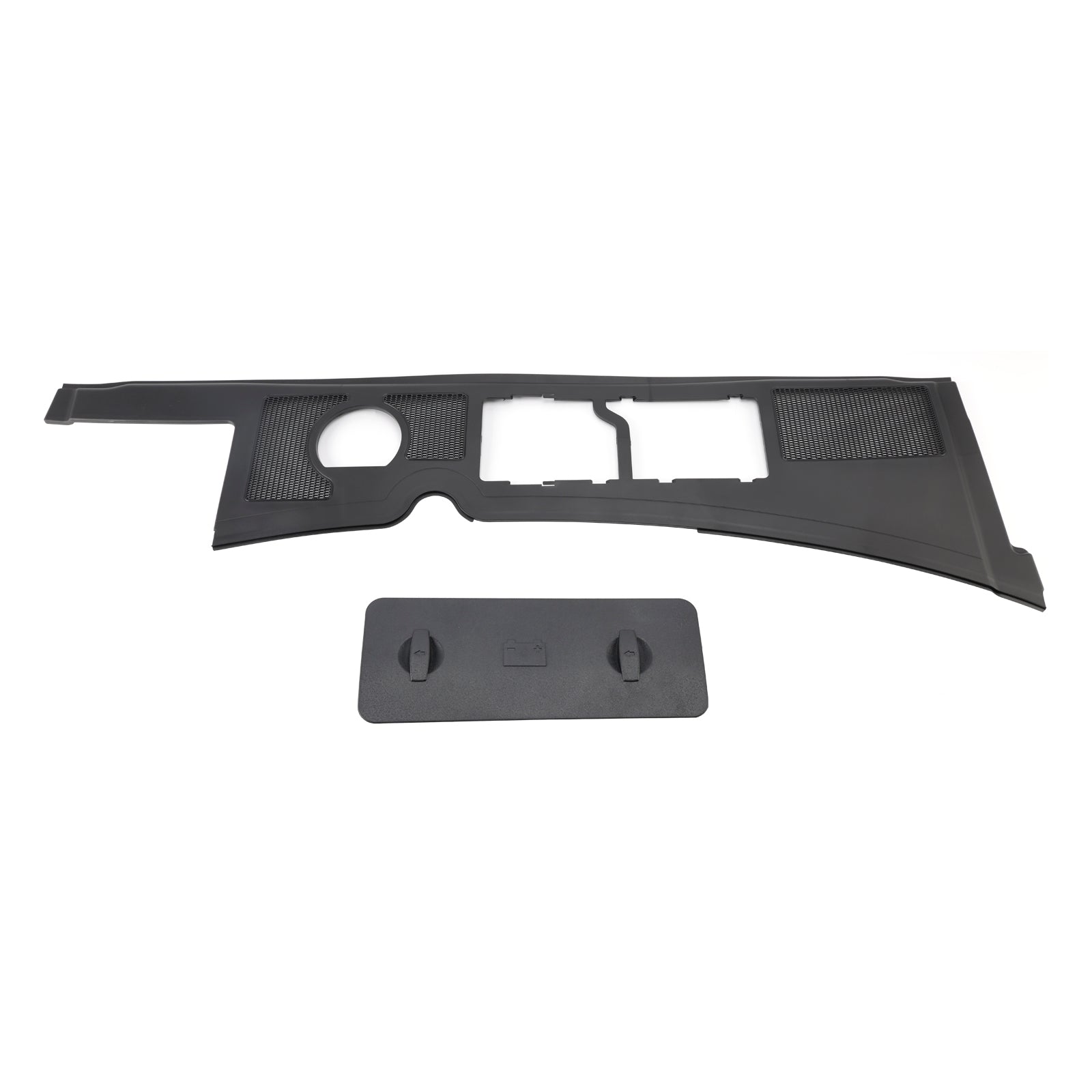 GOZAR Kit Riparazione Coperchi Fendinebbia Per Audi A4 S4 B6 B7 (2000-2007), Colore Nero