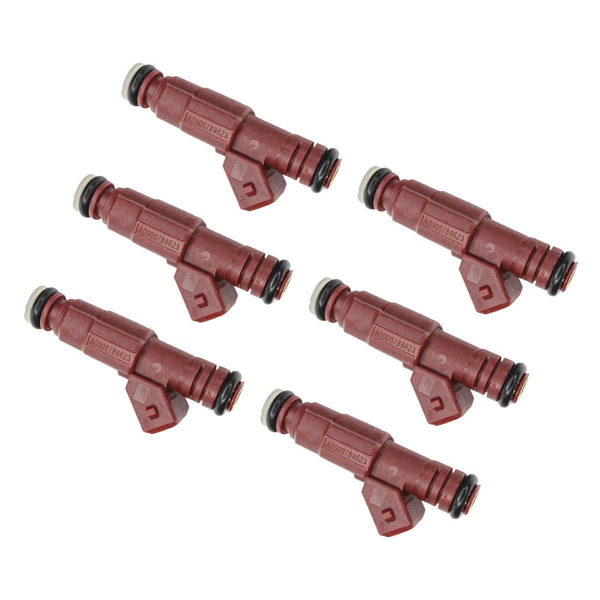6 Brandstofinjectoren voor Mercedes-Benz C280 1997 E320 1994-1997 0280155757