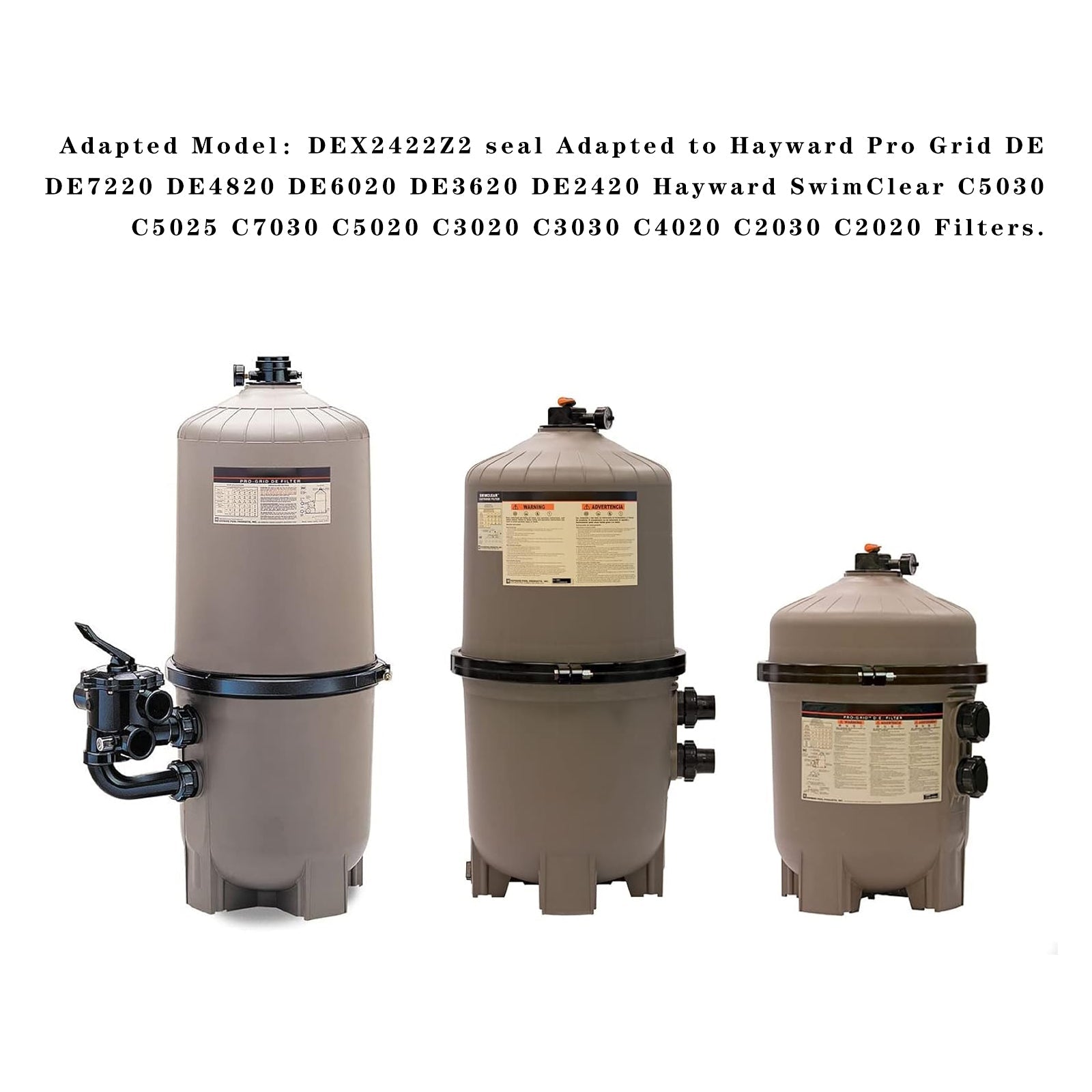 Joint de filtre DEX2422Z2 de mise à niveau pour Hayward Pro-Grid DE DE2420 DE3620